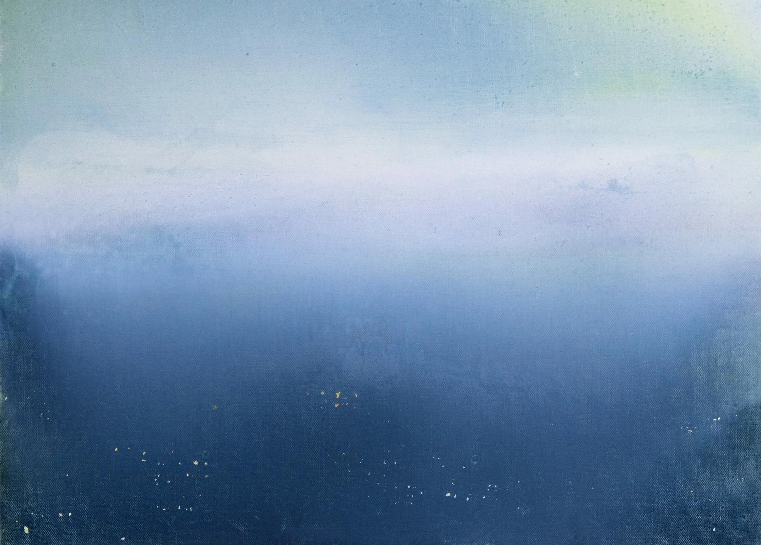  Horizon 3,  73x100cm. Huile sur toile -  28.7 × 39.4 inches. Oil on canvas , 2020 