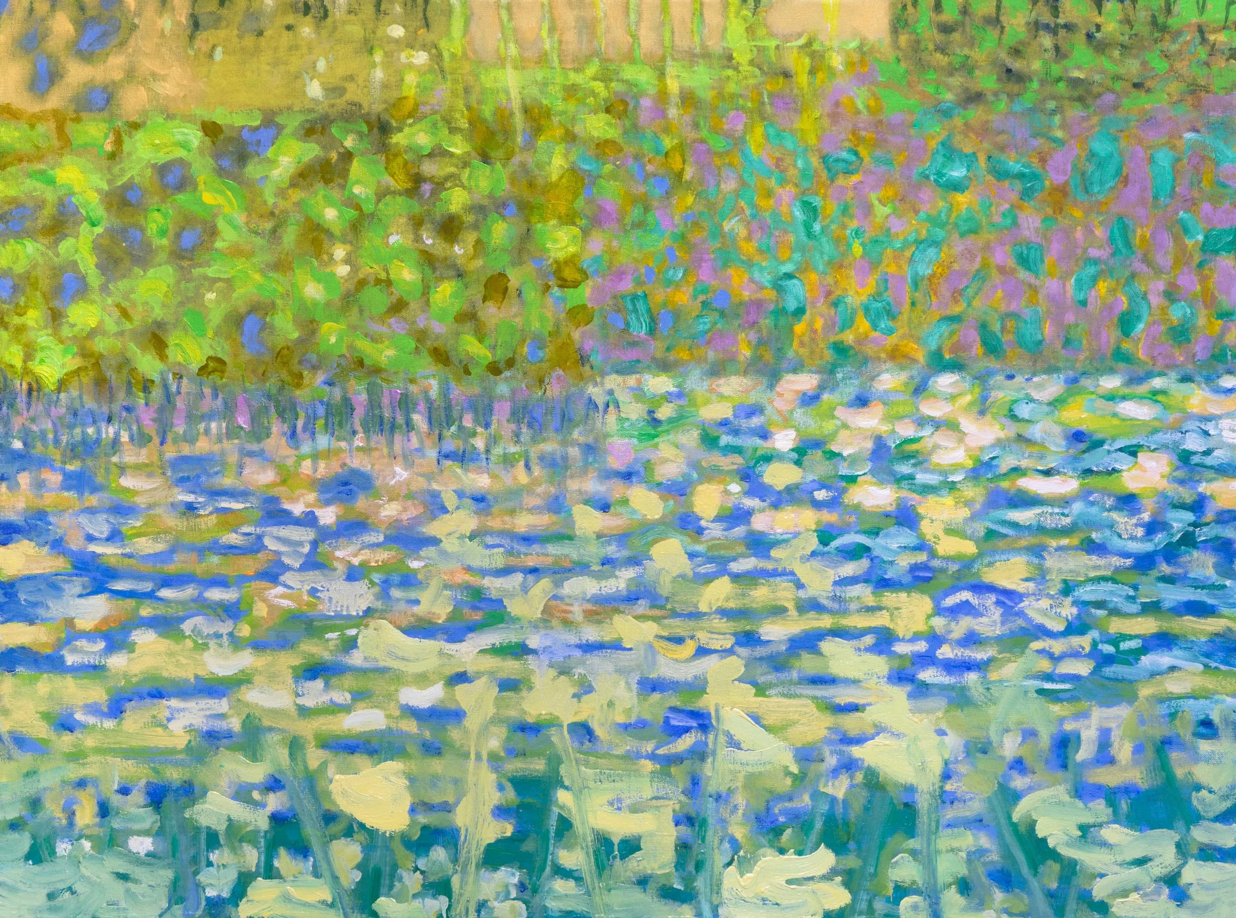  Green World, 97x130cm. Acrylique et huile sur toile -  38,2x51,2 inches.  Acrylic and oil on canvas,  2026 