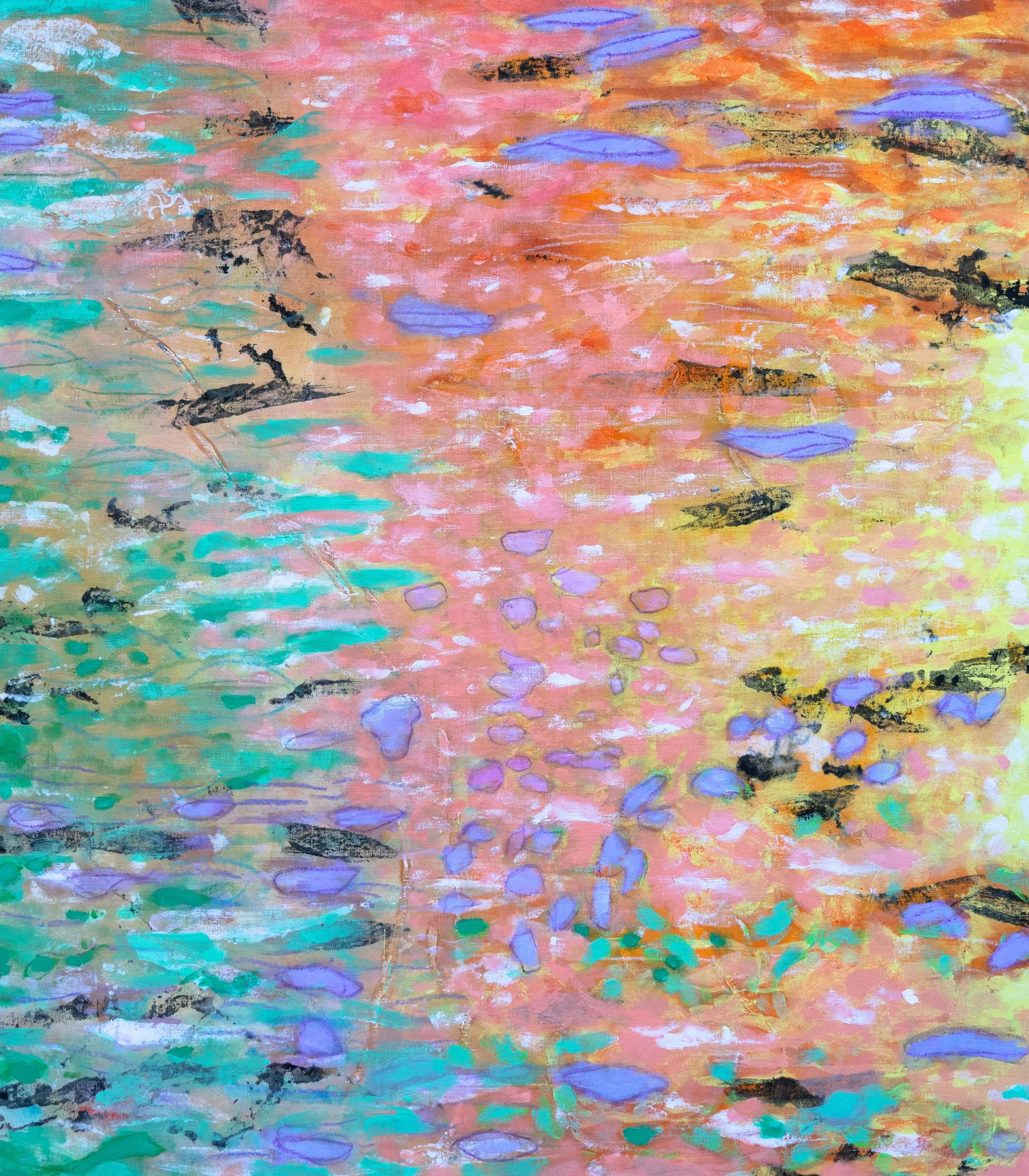  In a Landscape (7), 125x110cm. Huile et acrylique sur toile -  49.2 × 43.3 inches. Acrylic and Oil on canvas , 2026 