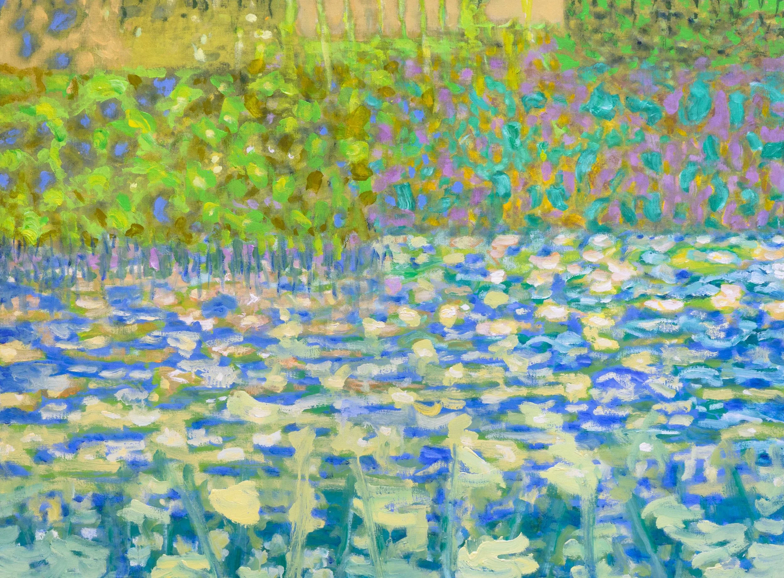  Green World, 97x130cm. Acrylique et huile sur toile -  38,2x51,2 inches.  Acrylic and oil on canvas , 2026 