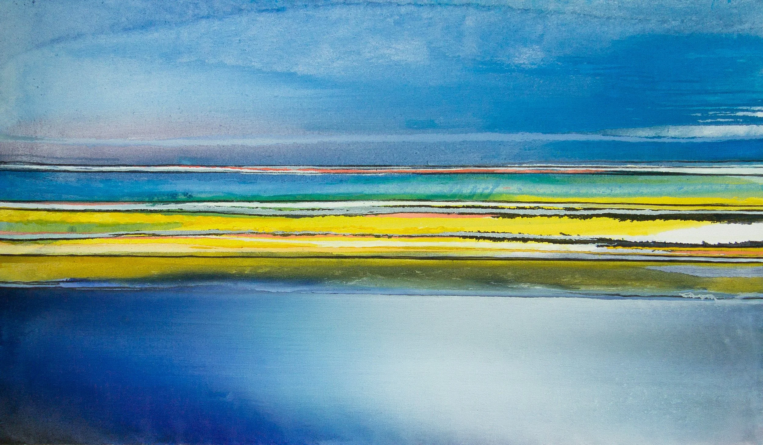  Horizon, 114x195cm. Collection privée, 2010 