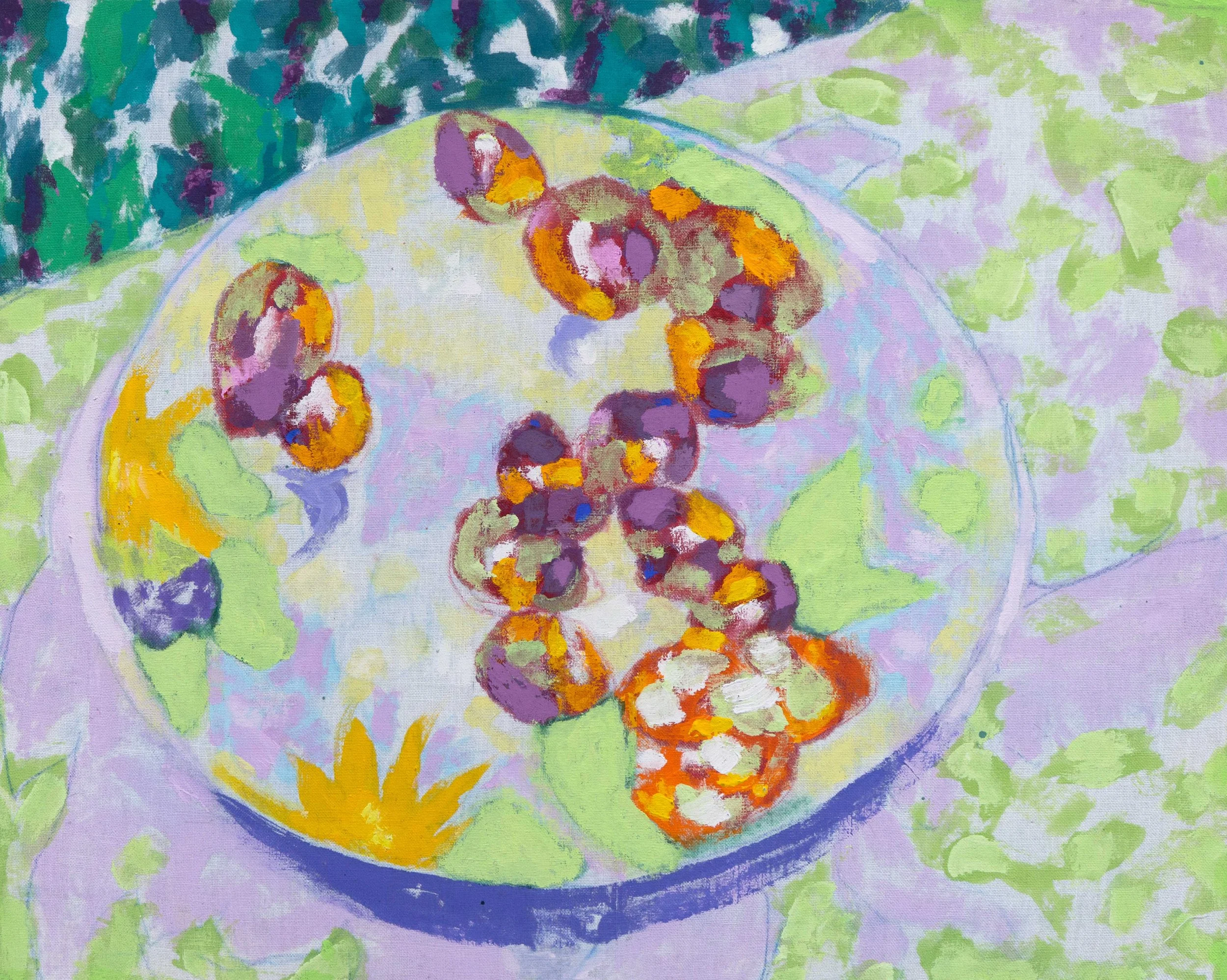  Fruits,65x81com. Acrylique sur toile, 2026 