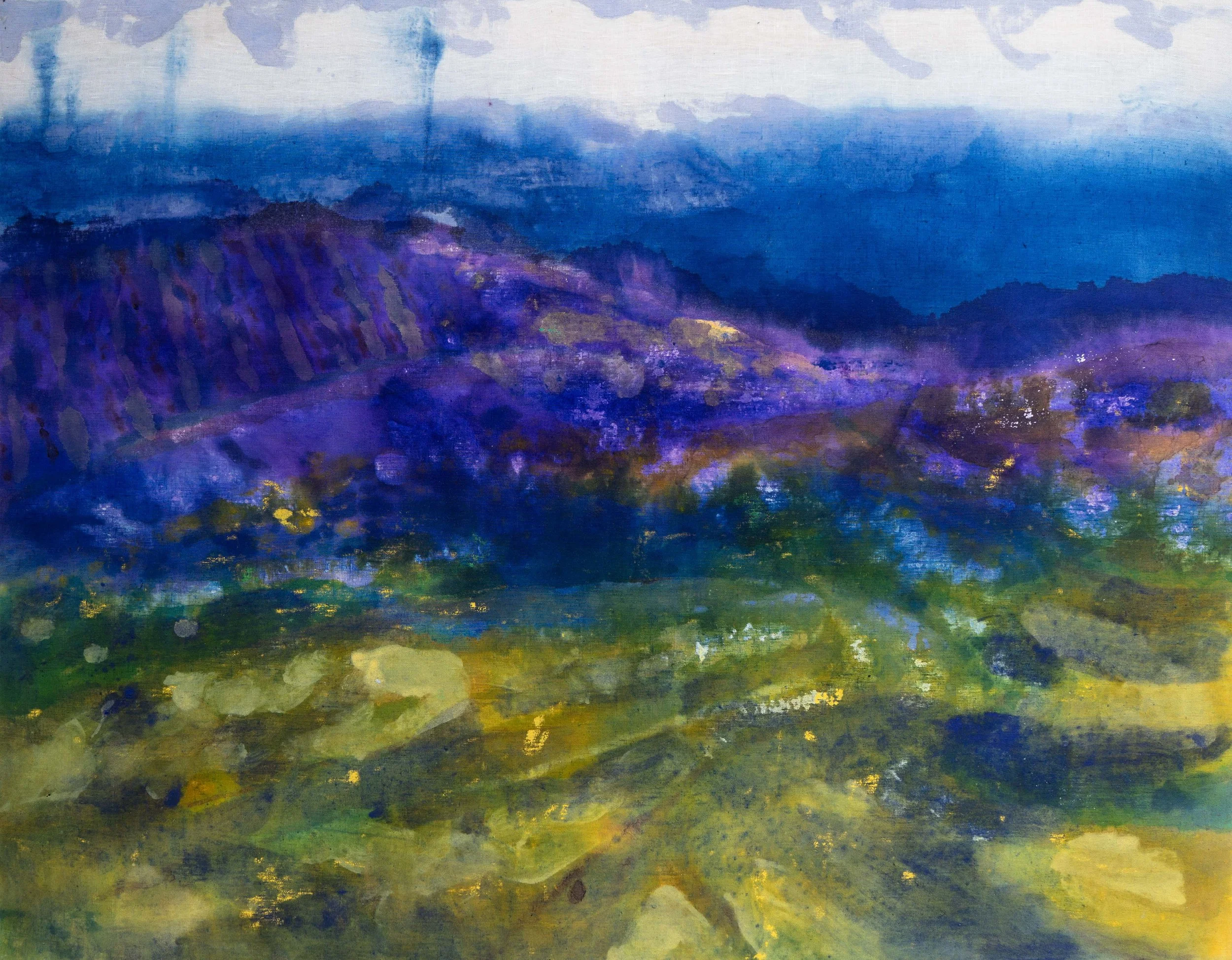  Paysage, 114x146cm. Acrylique sur toile, 2026 