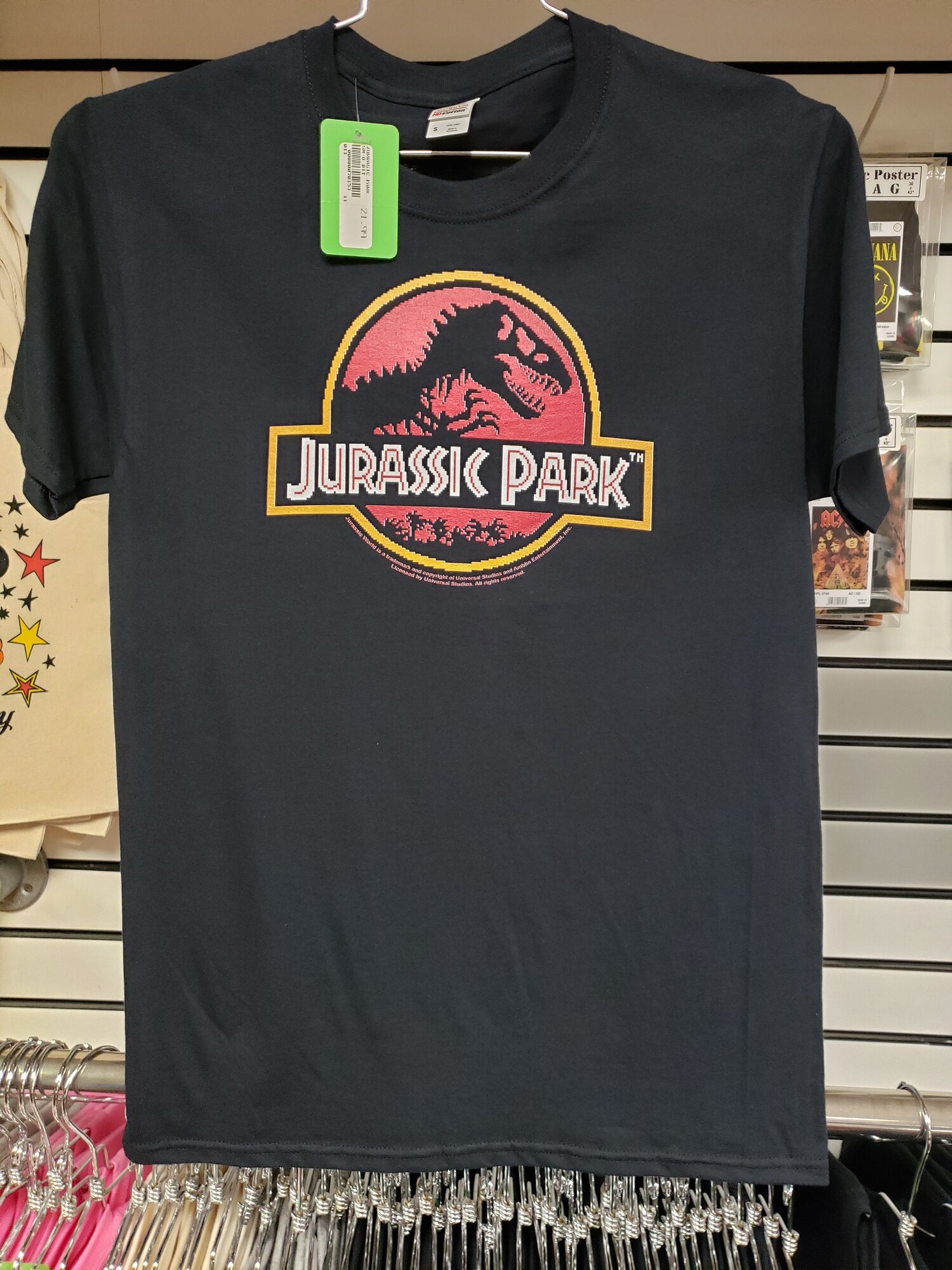 Jurassic Park Logo Mens T-Shirt 