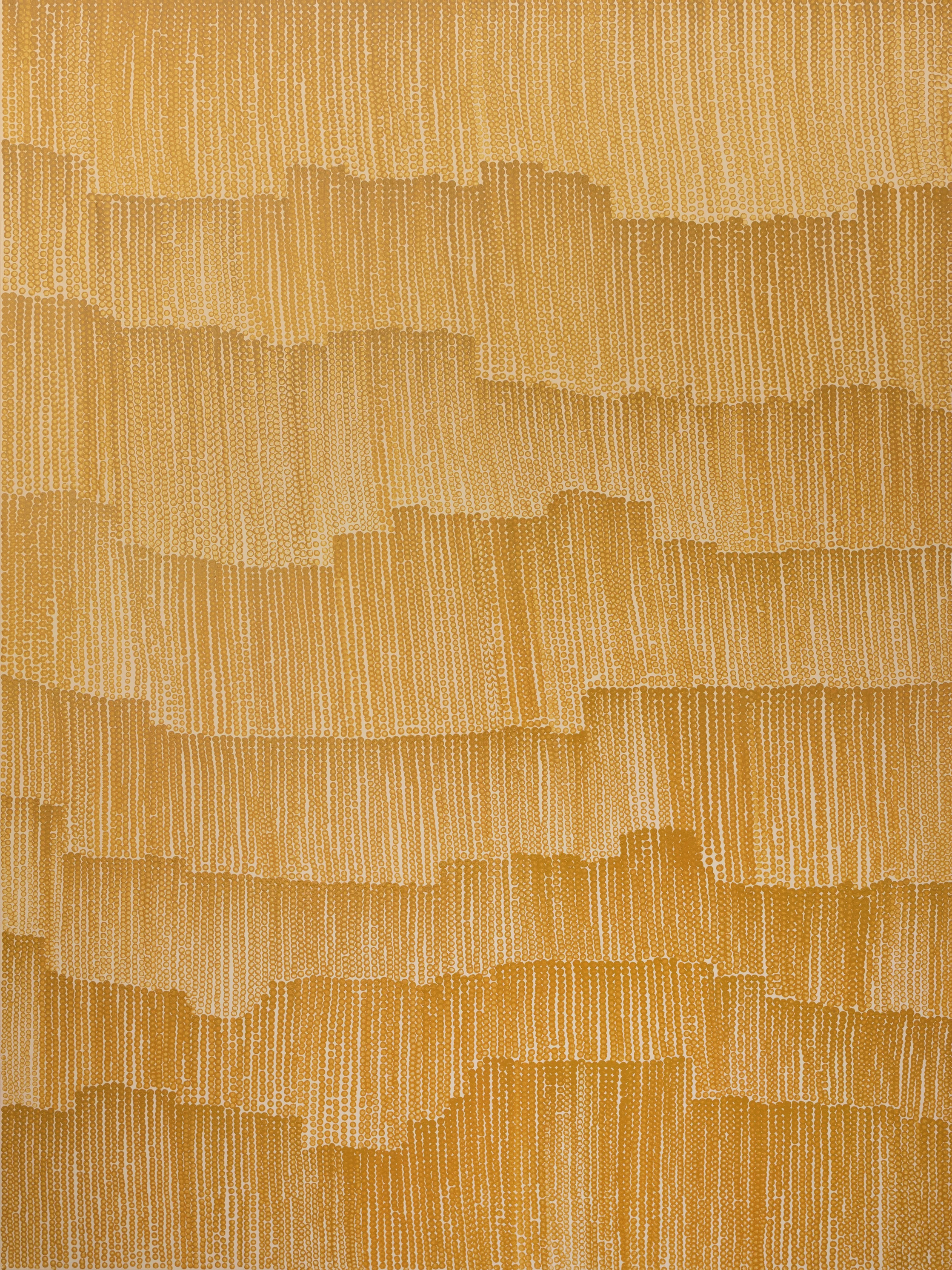 Dot Drawing, Ochre no. 1