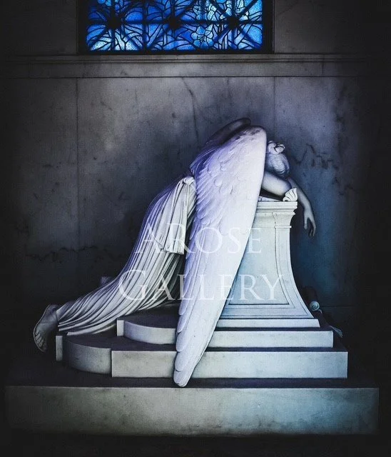 (THE WEEPING ANGEL) METAIRIE CEMETERY - NEW ORLEANS, LA