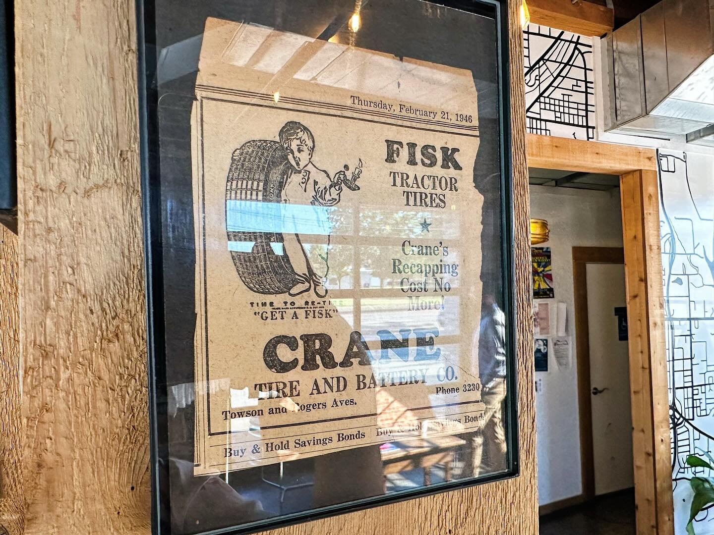 Thanks Chris, for this super cool ad from 1946! This quirky old building has been used for many things over the years, but never coffee!