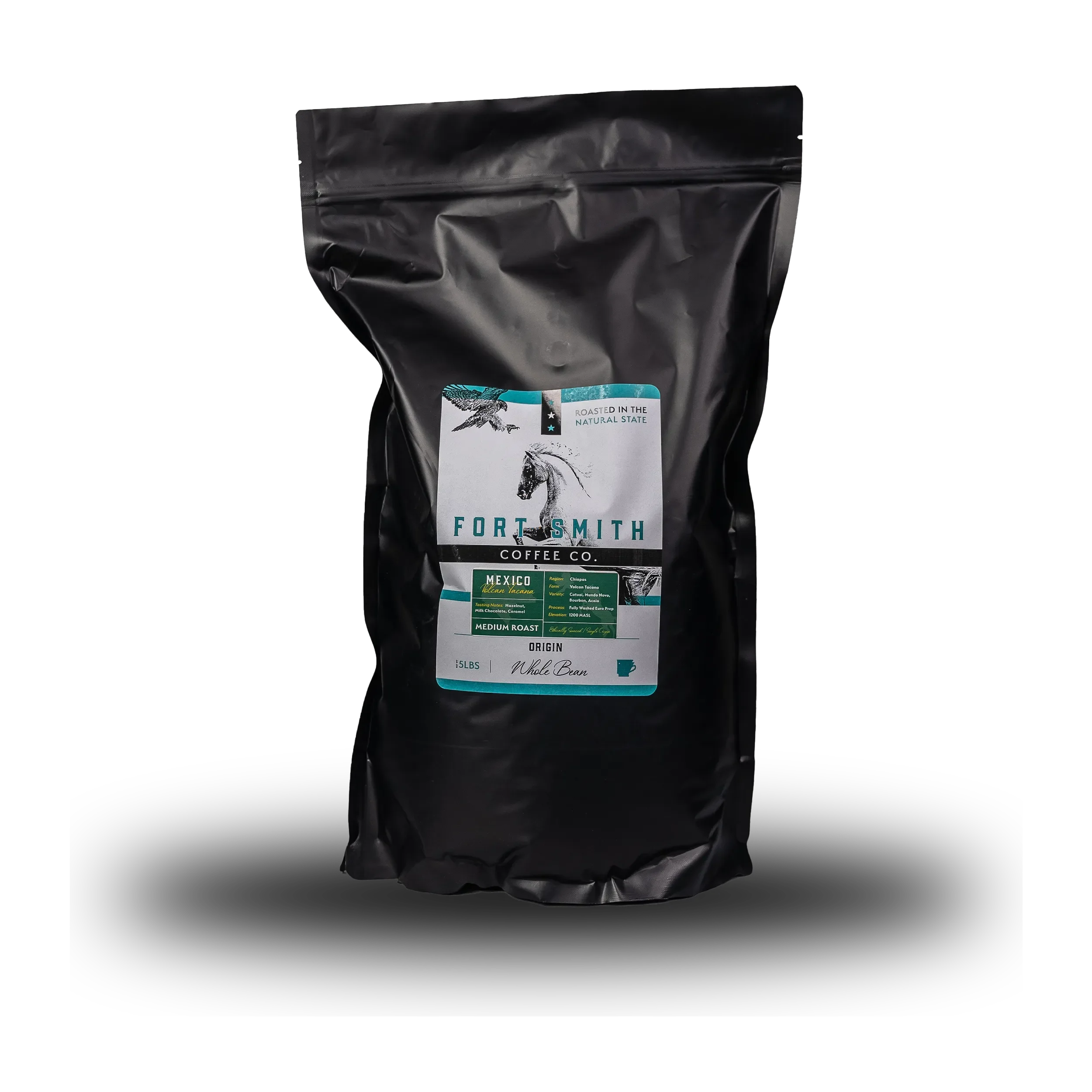 Black, 5 pound bag of MEXICO - Dolores Vasquez beans