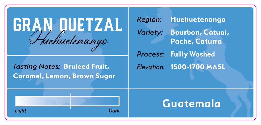 GUATEMALA - Gran Quetzal Huehuetenango