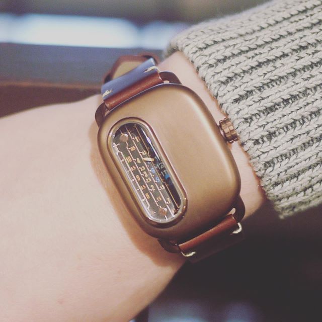 Ganymede Series 01 available for preorder now on our website! Ships in November!

Link in bio.

316L stainless steel case with bronze PVD and distressed brown leather strap.

#retro #steampunk #watch #watches #watchesofinstagram #style #fashion #time