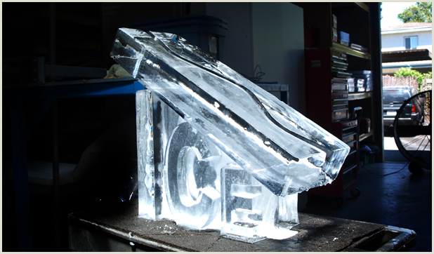 Ice Luges, Chisel-it Ice