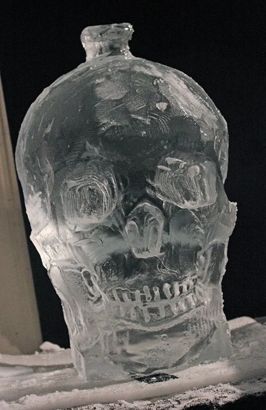 3D Skull Bottle