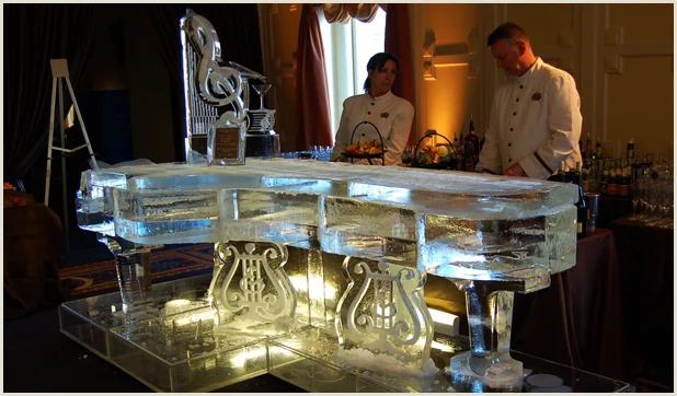8 foot Piano Ice Bar