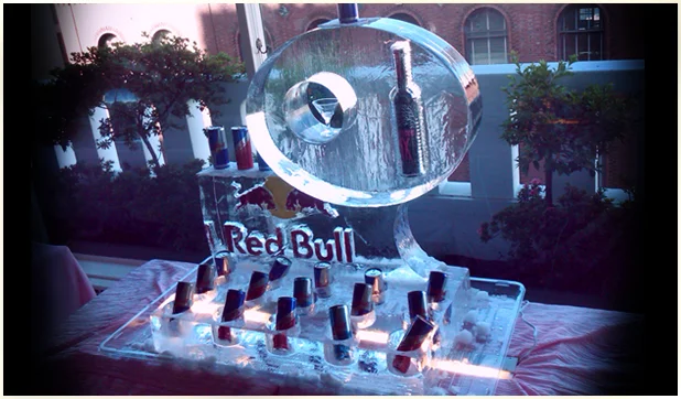 Red Bull and Vodka Bottle Holder and Tray
