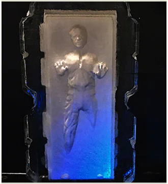 Han Solo Frozen In...Ice!