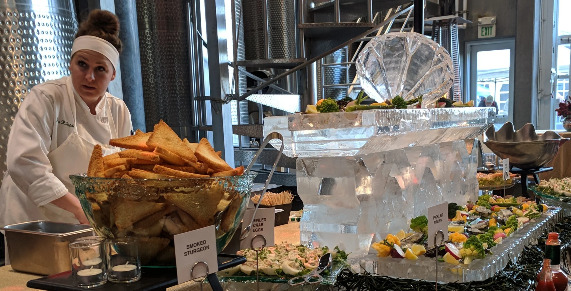 Diamond Seafood display