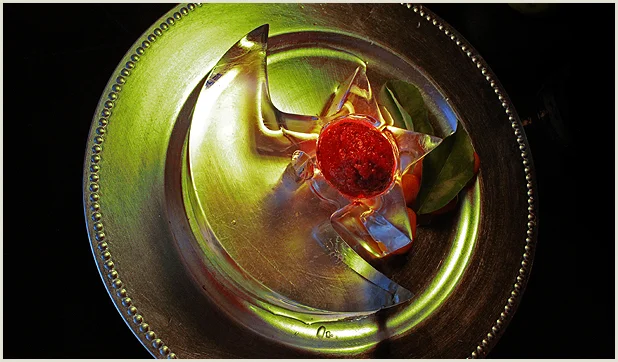Crescent Moon and Star Salsa Tray