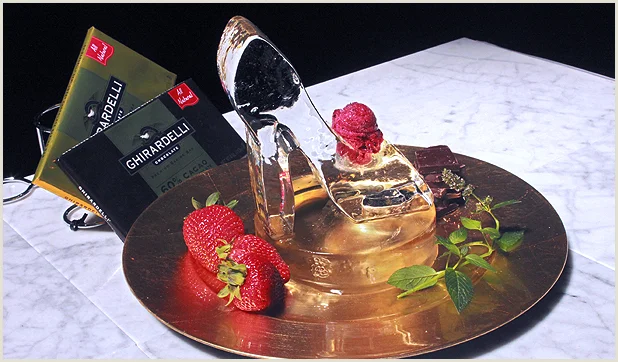 High Heel Shoe Sorbet Display