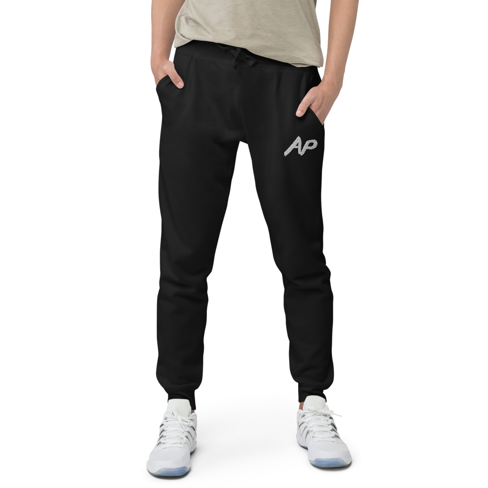 unisex-fleece-sweatpants-black-front-621b0d8341a81.png