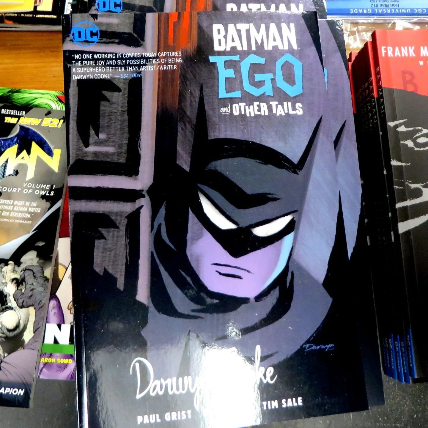 Are you as excited for the new Batman flick as we are? In anticipation we stocked up on Batman titles, including the stories the director explained were his inspiration. Come get yours now, start with BATMAN EGO!

#Batman #thebatman #batmanego #batma