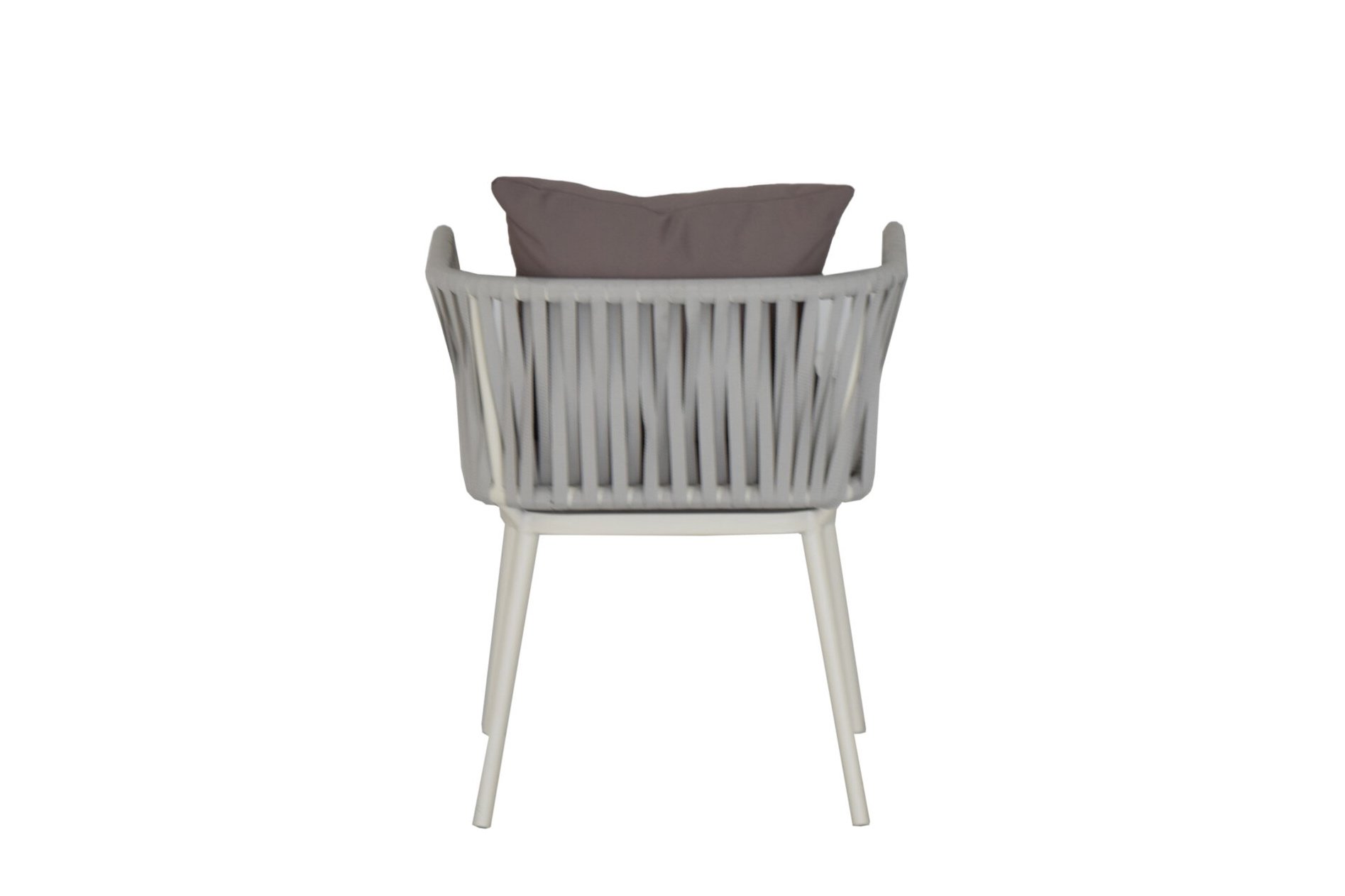 Lauren chair with customizable cushion colors
