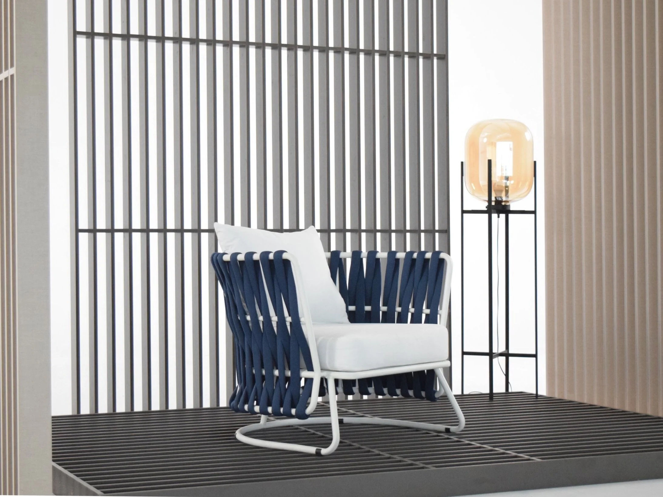 Chelsea armchair suitable for indoor and outdoor use