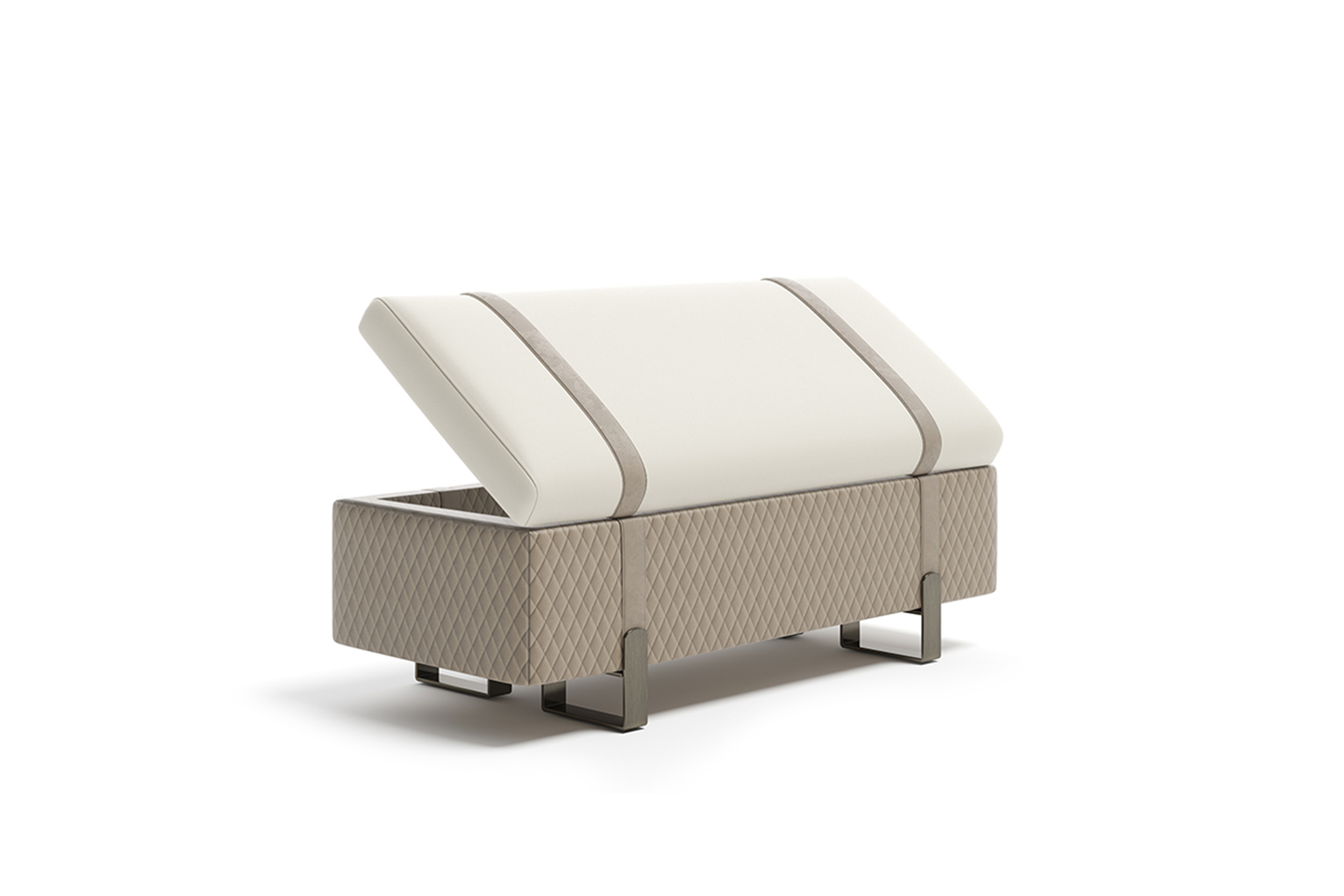Upholstered storage Bench — Able