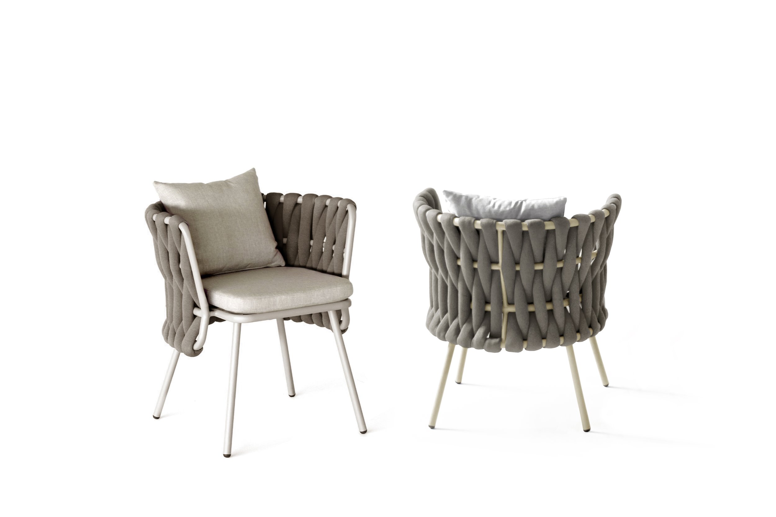 Modern woven Patio chair