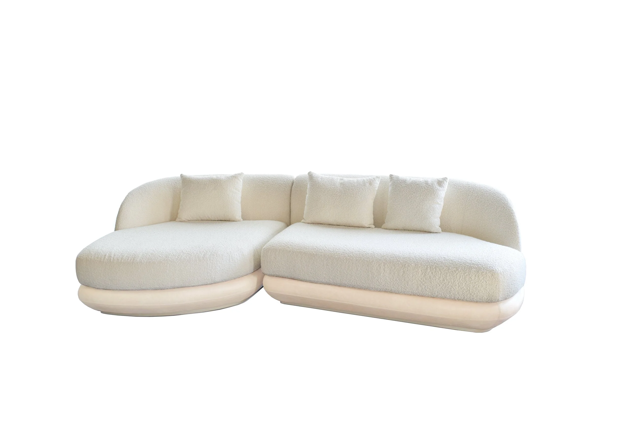 Jose luxury modern sofas collection front profile