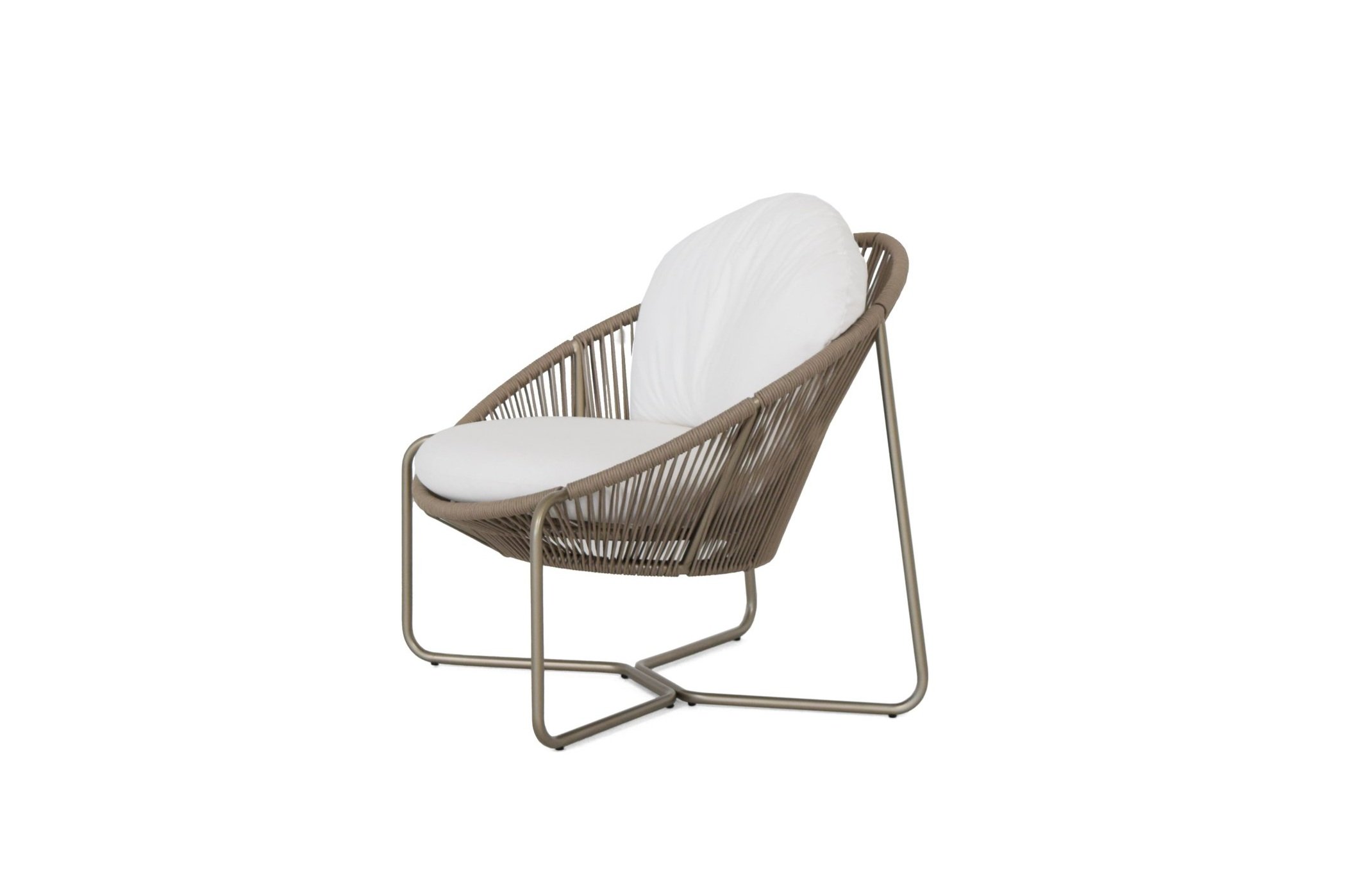 Noema outdoor armchair sideview
