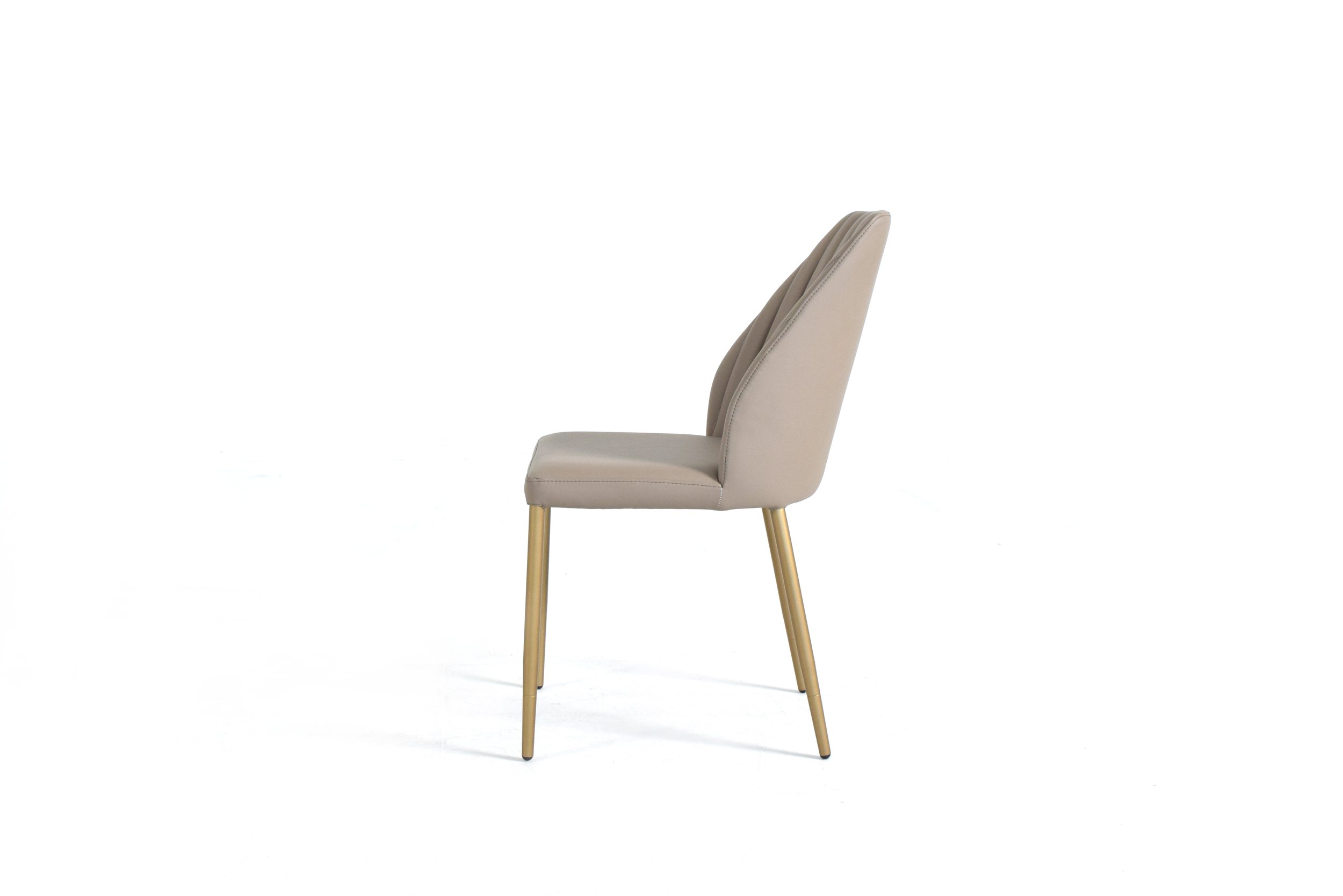 Side profile of modern lounge chair