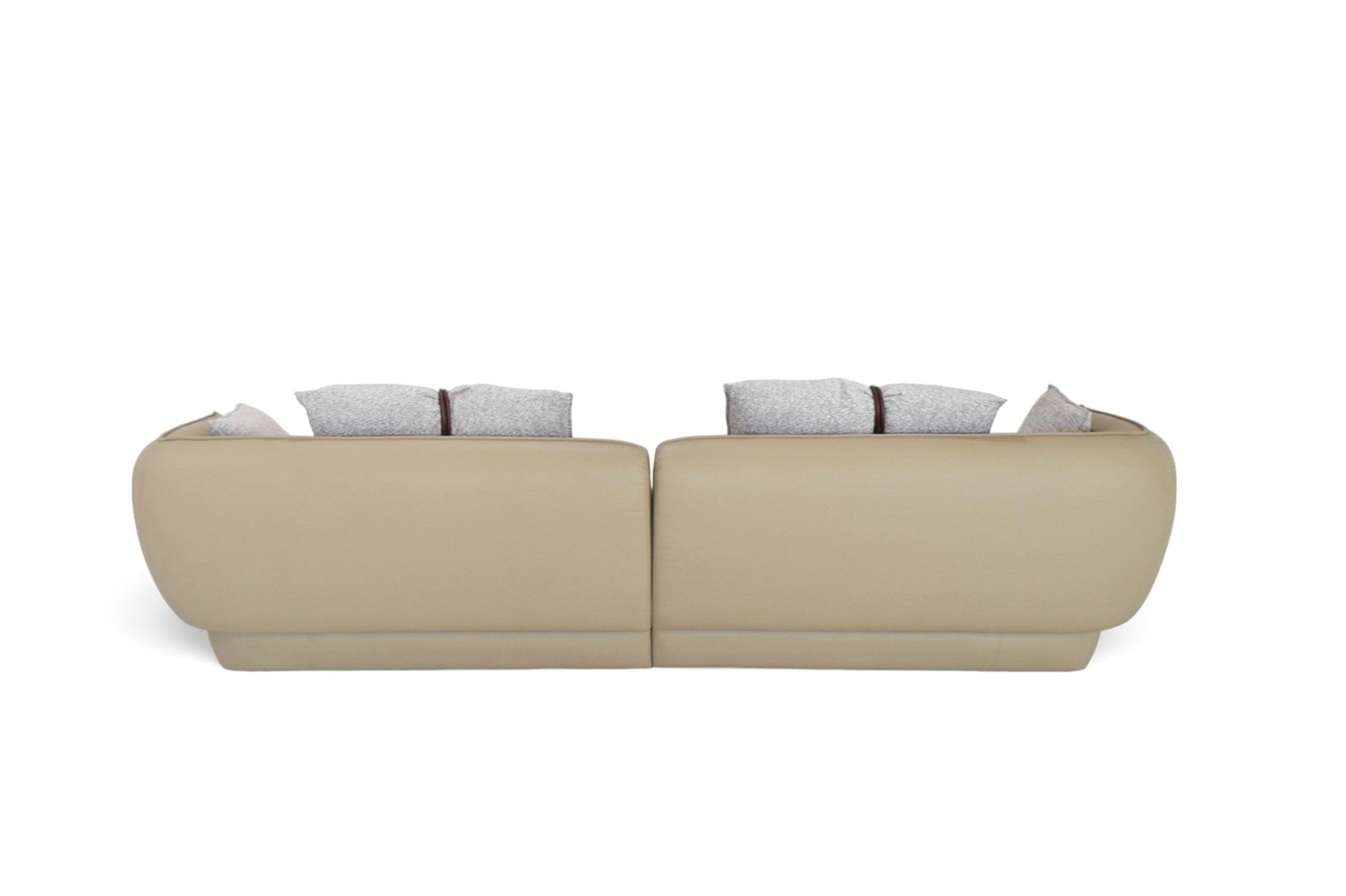 back view of Allure modular luxury sofa