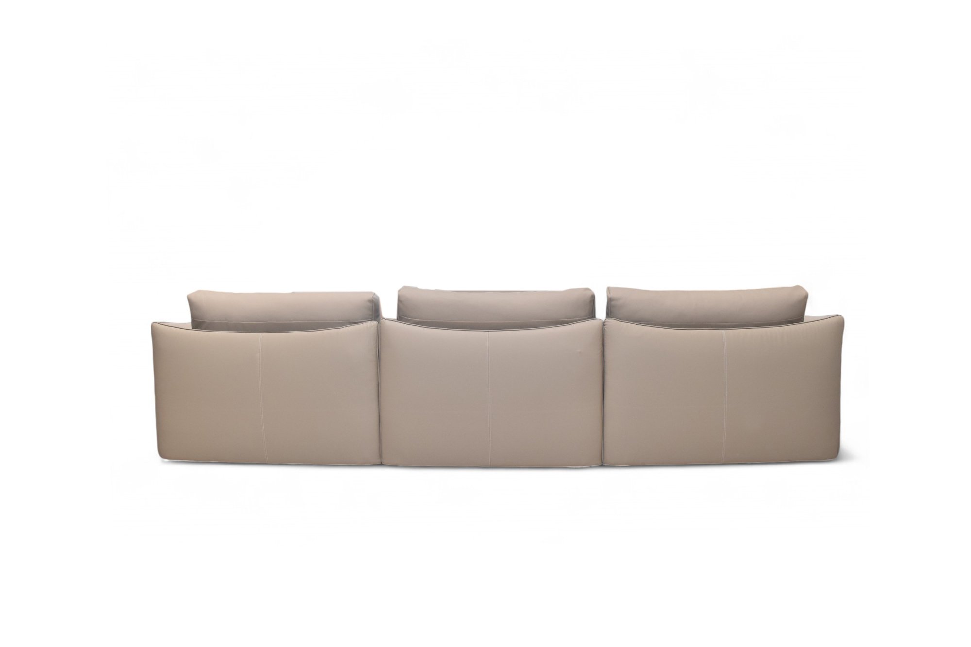 Back side display Drake luxury sofa