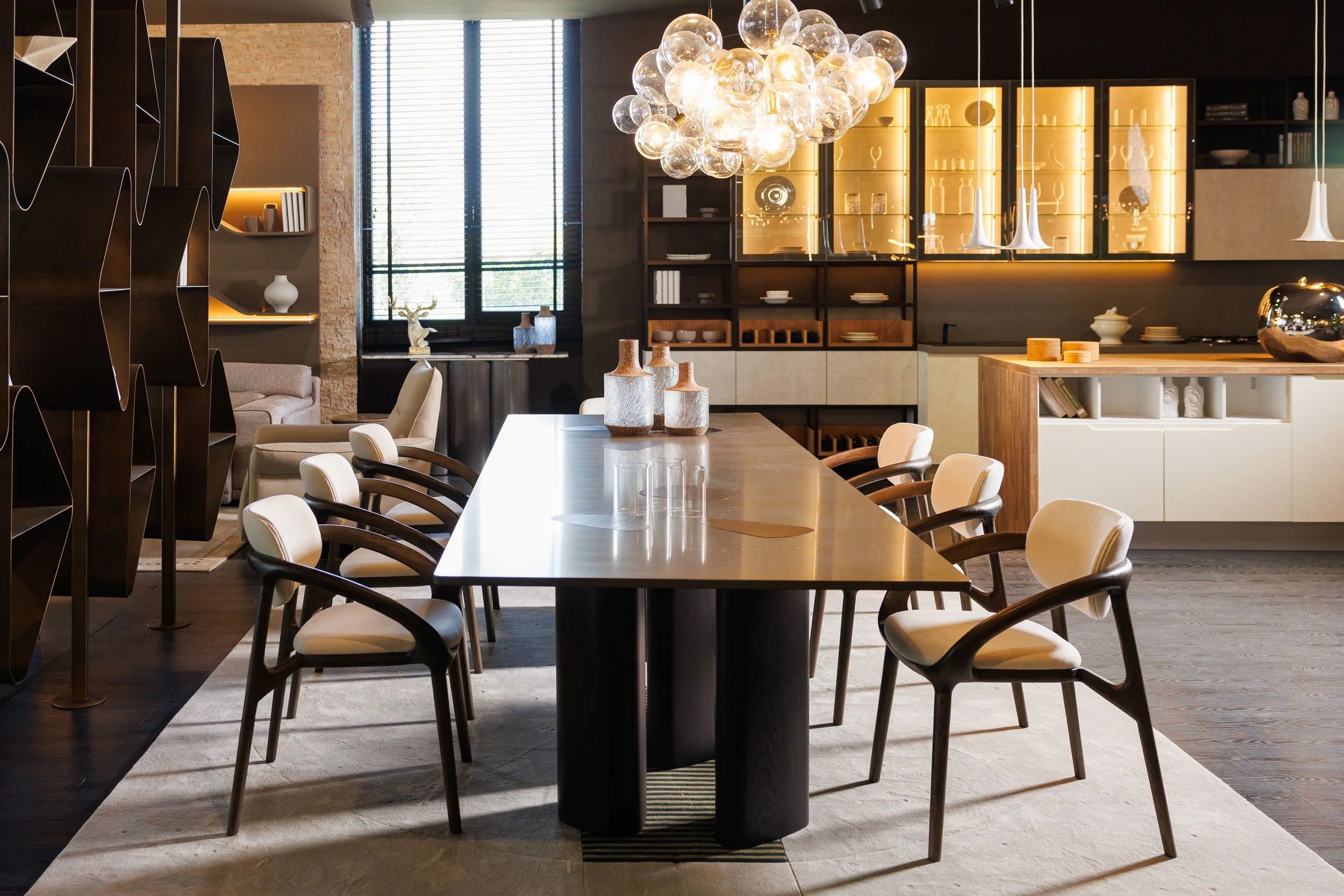 Alexa Wooden Dining Chairs – Walnut Frame & Modern Upholstery — Able