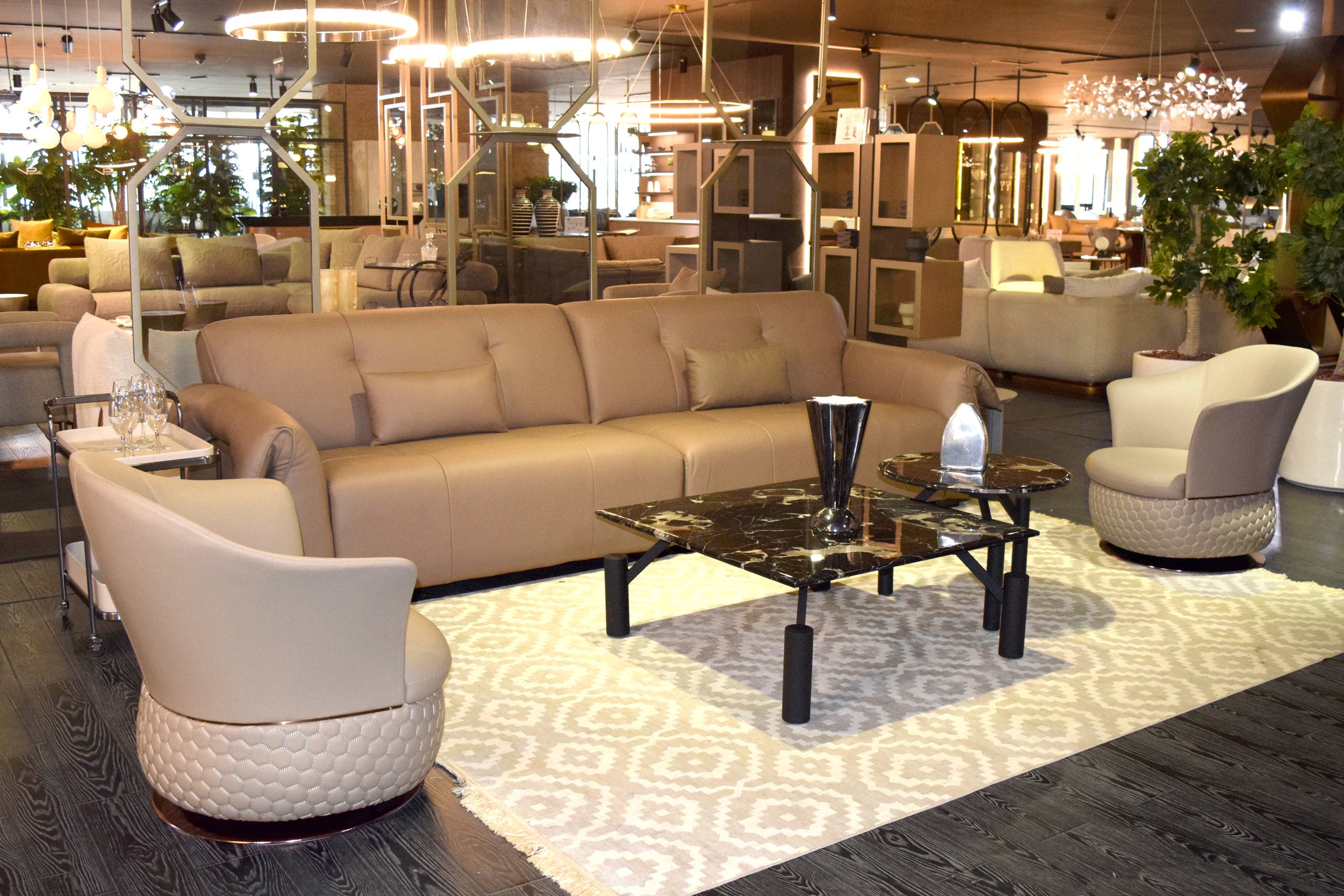 Verona modular sofa in a luxury hotel