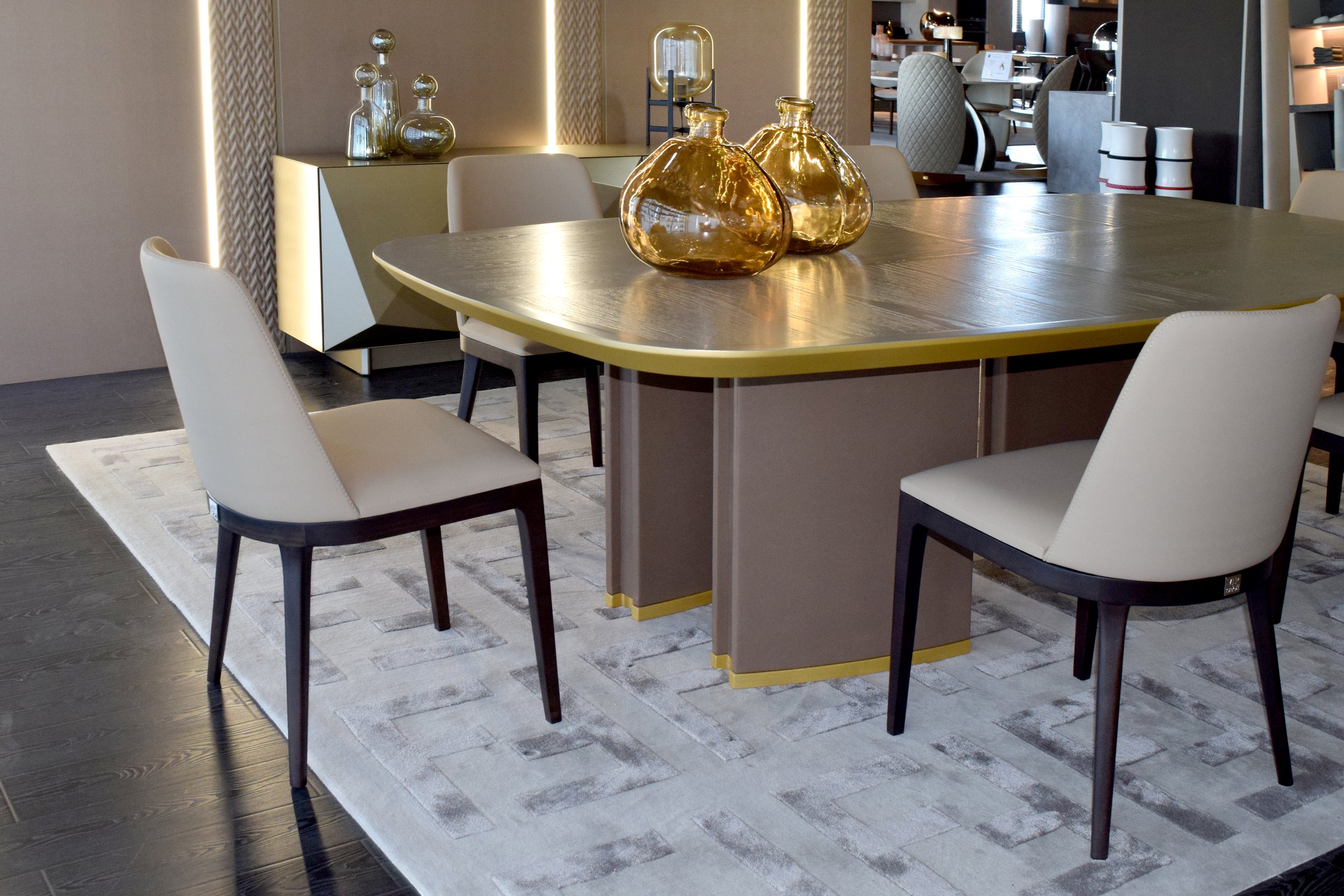 Daniel dining chair in a modern dining room