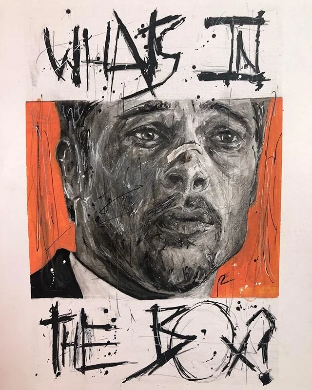 Been fighting with the likeness on this one all day, but I&rsquo;m over it and moving on ha. Sad Brad Pitt portrait. #art #artofinstagram #artistofinstagram #artist #drawing #posca #unipin #fineliner #blackink #ink #illustration #pen #pendrawing #bri