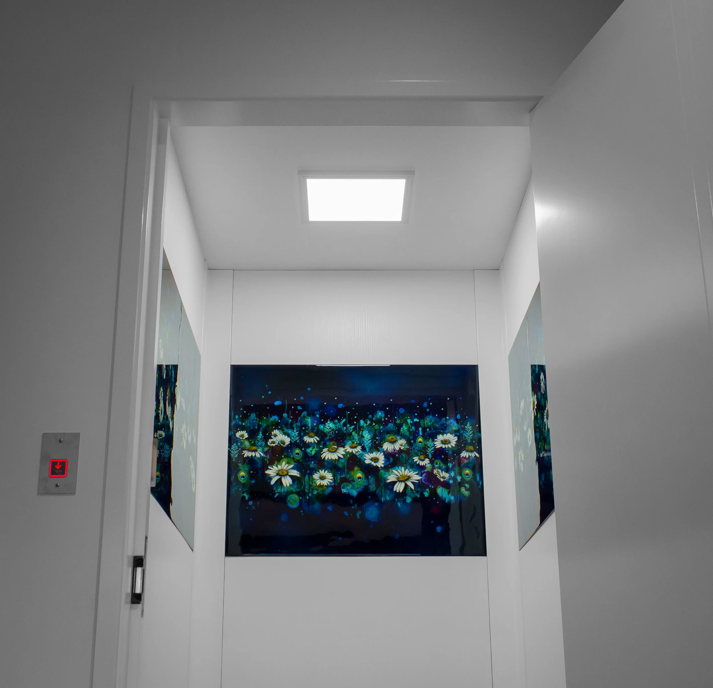 Customised Artwork Recessed into Walls