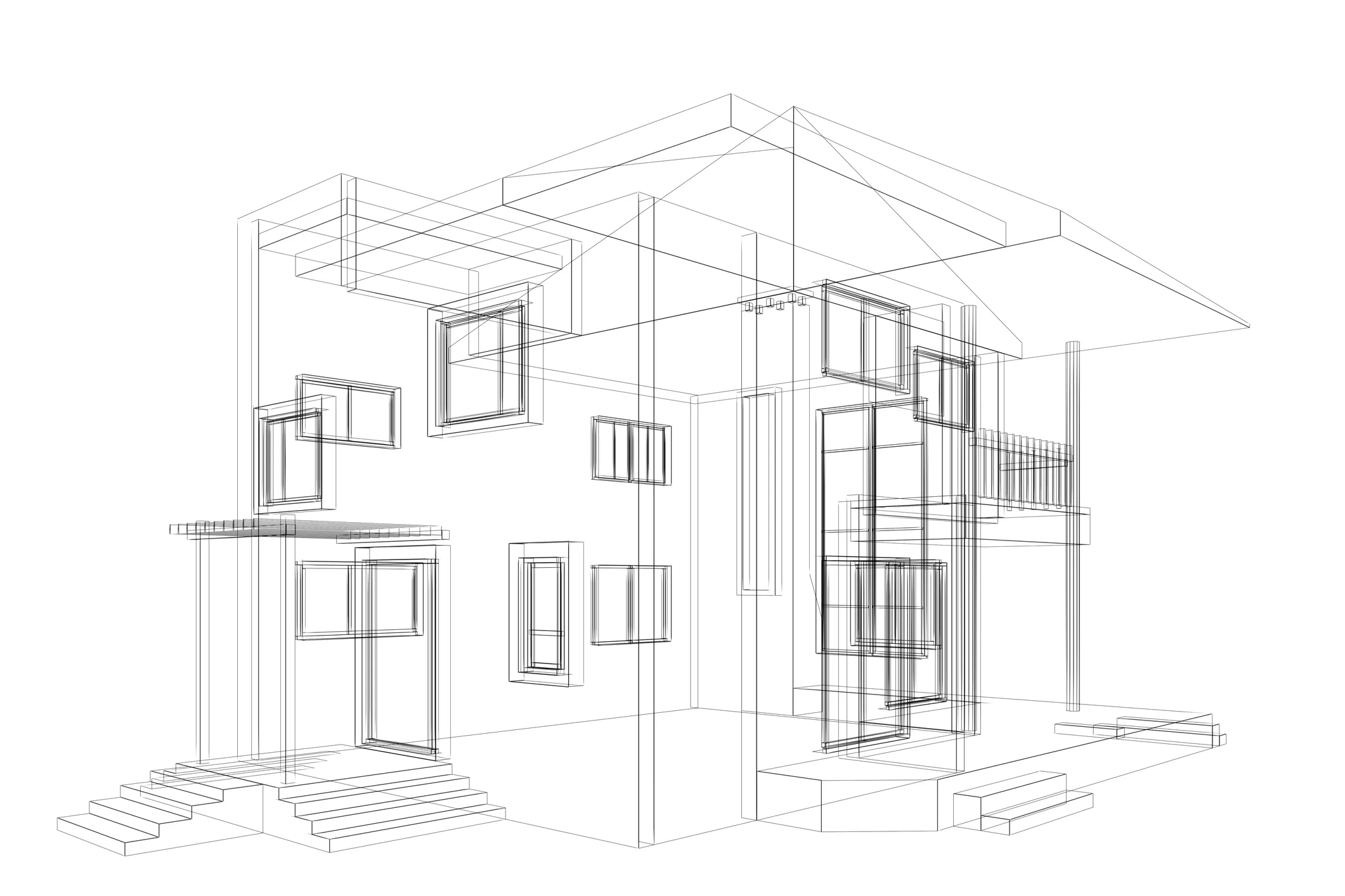 Step 2 - Choose your door layout Tell us where you'd like the lift doors to be facing. They can be on up to 3 different sides.