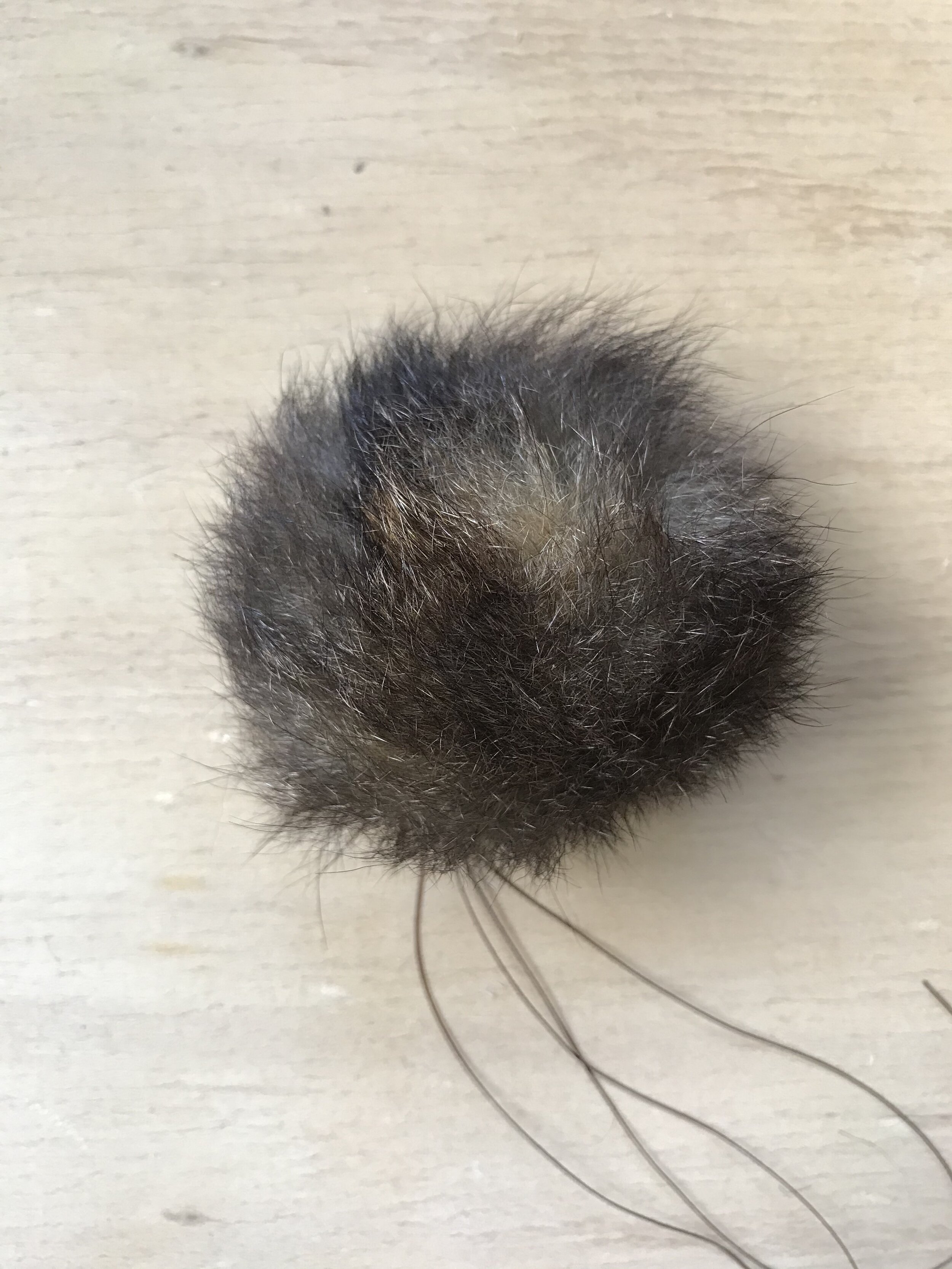 Possum Pom Pom - Natural Brown — Frank's Corner