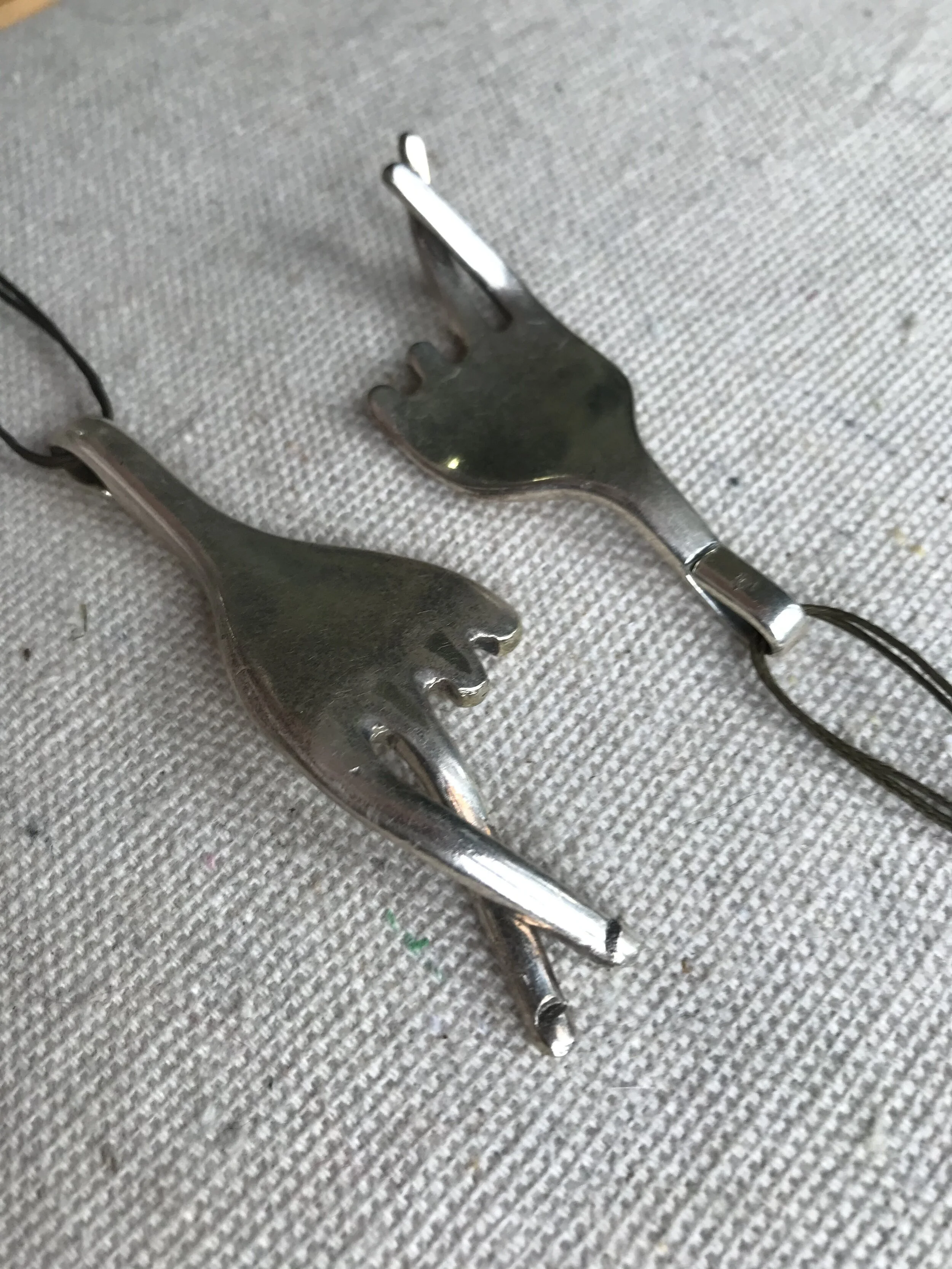 Fingers Crossed Necklace