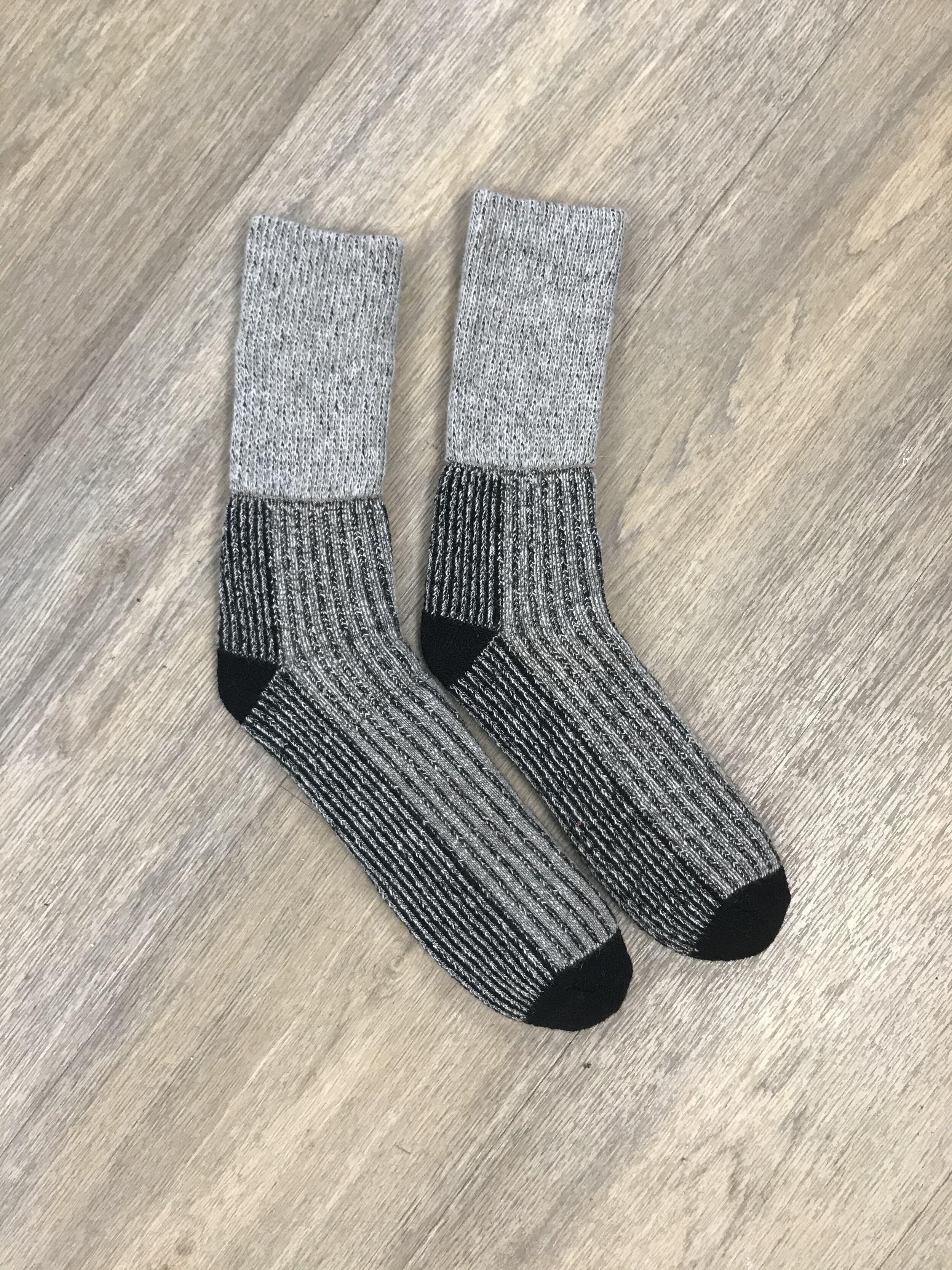 New Zealand Possum Fur Merino Wool Knitwear Slipper Socks 