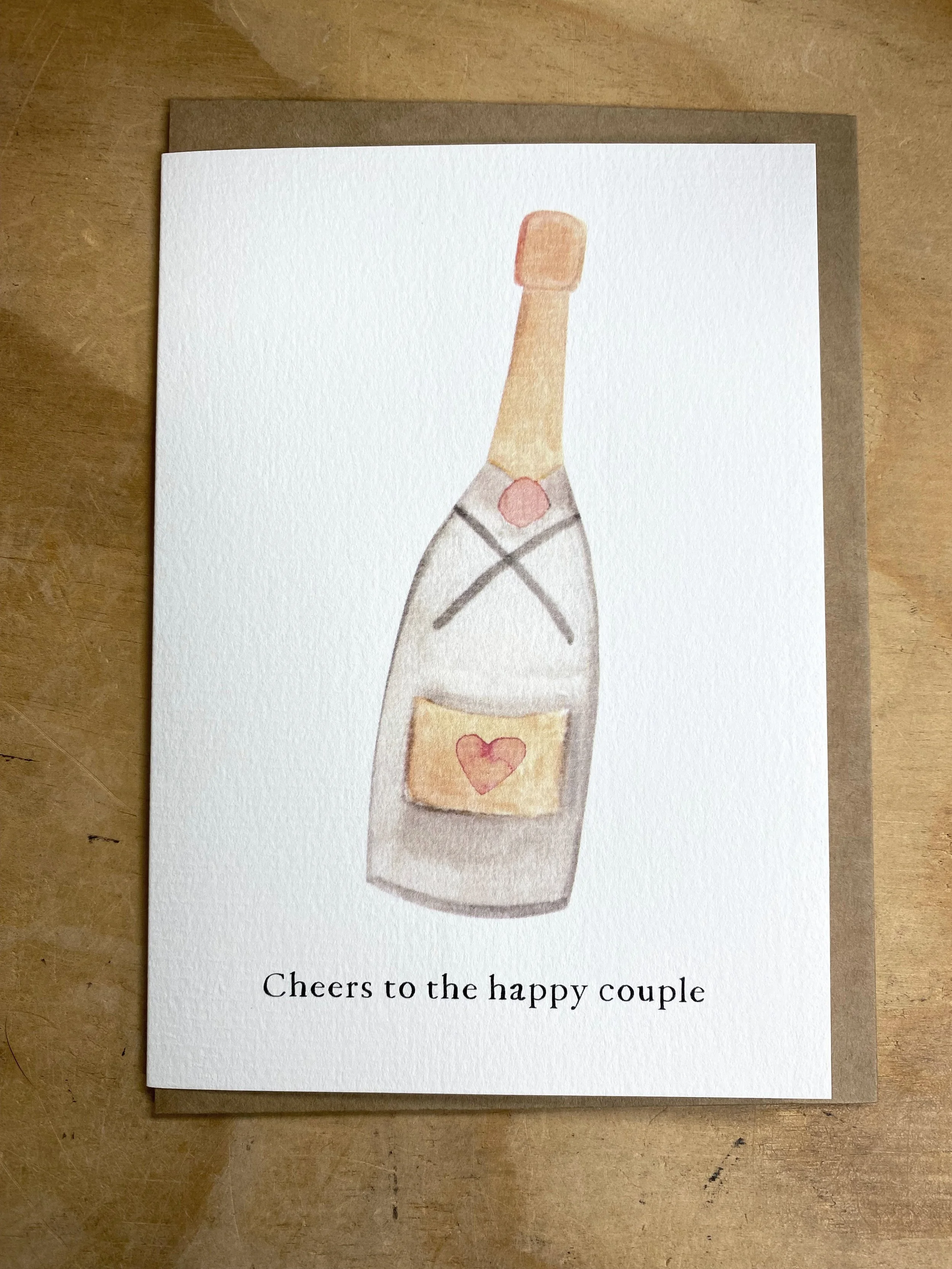 cheers to the happy couple