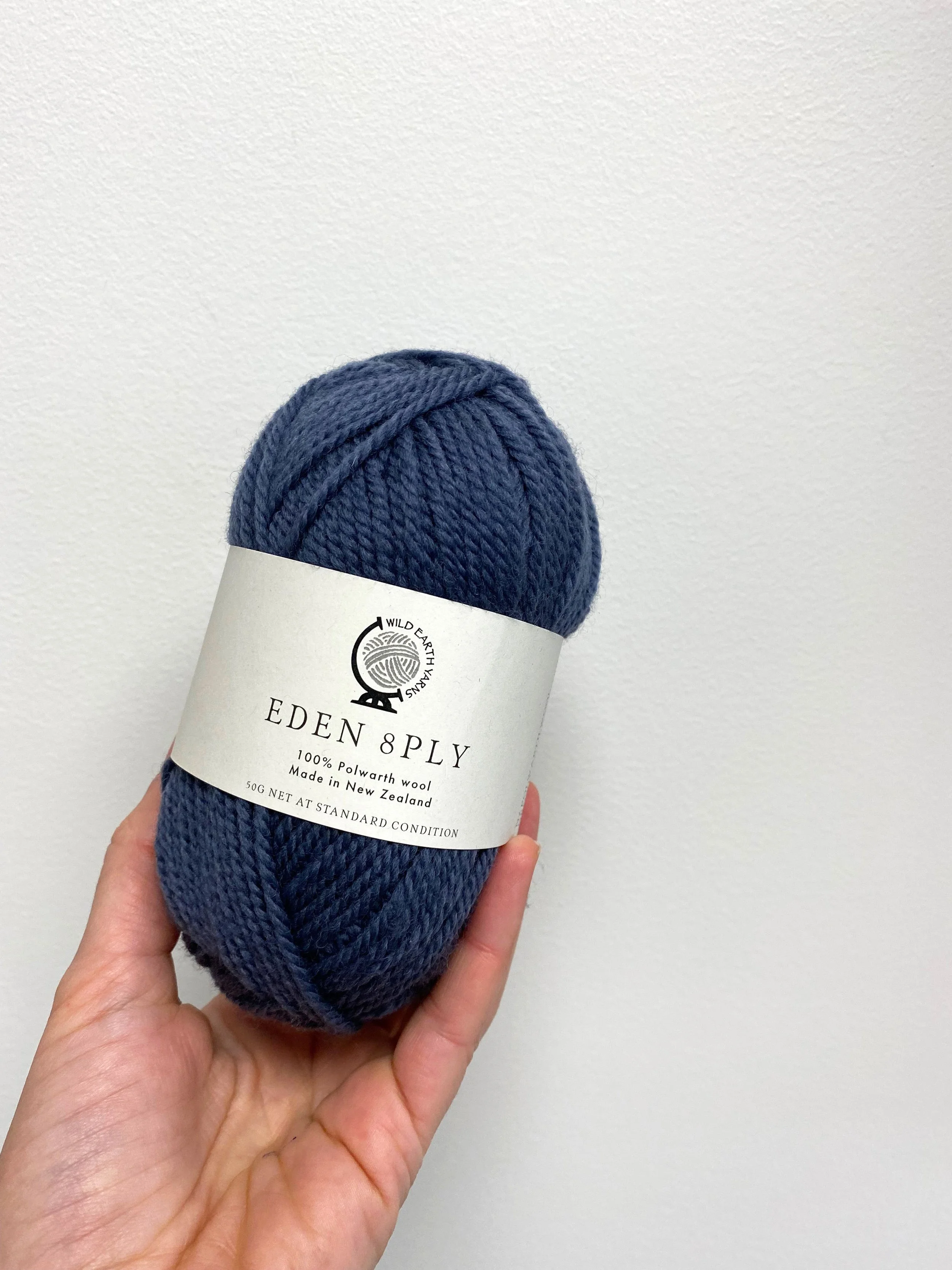 DK Eden 100% NZ Polwarth Wool 50g - Midnight