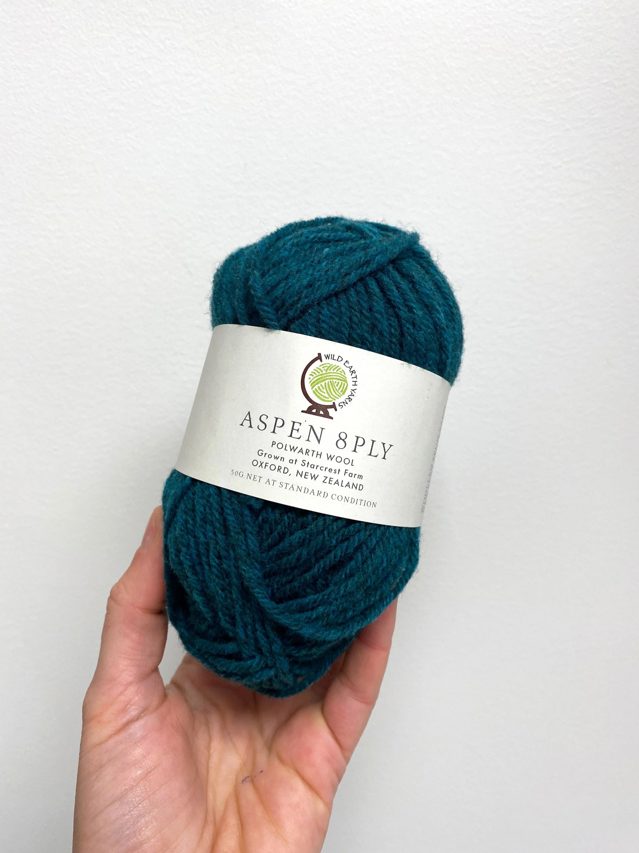 Wild Earth Yarns Eden 100 Polwarth Wool Yarn Cypress — Frank's Corner