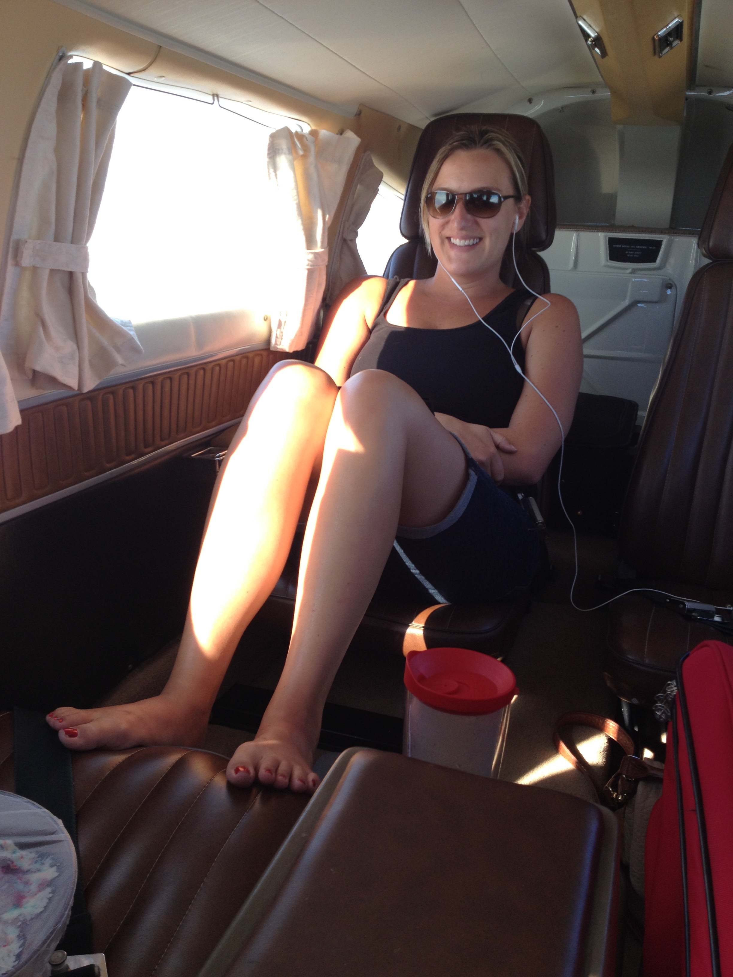 A Small Plane?! Aren’t you scared?!