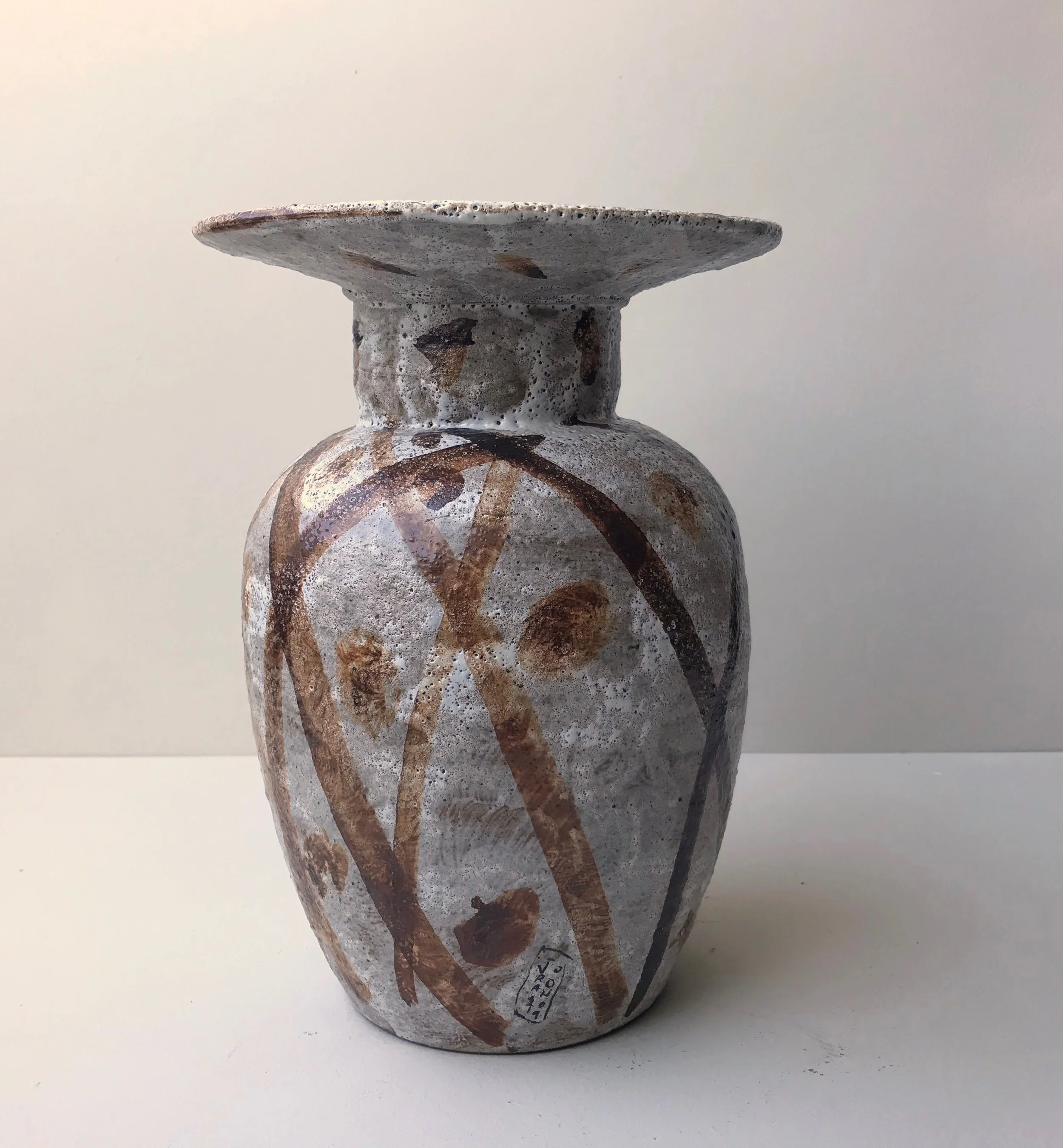 Vase with Flared Lip
