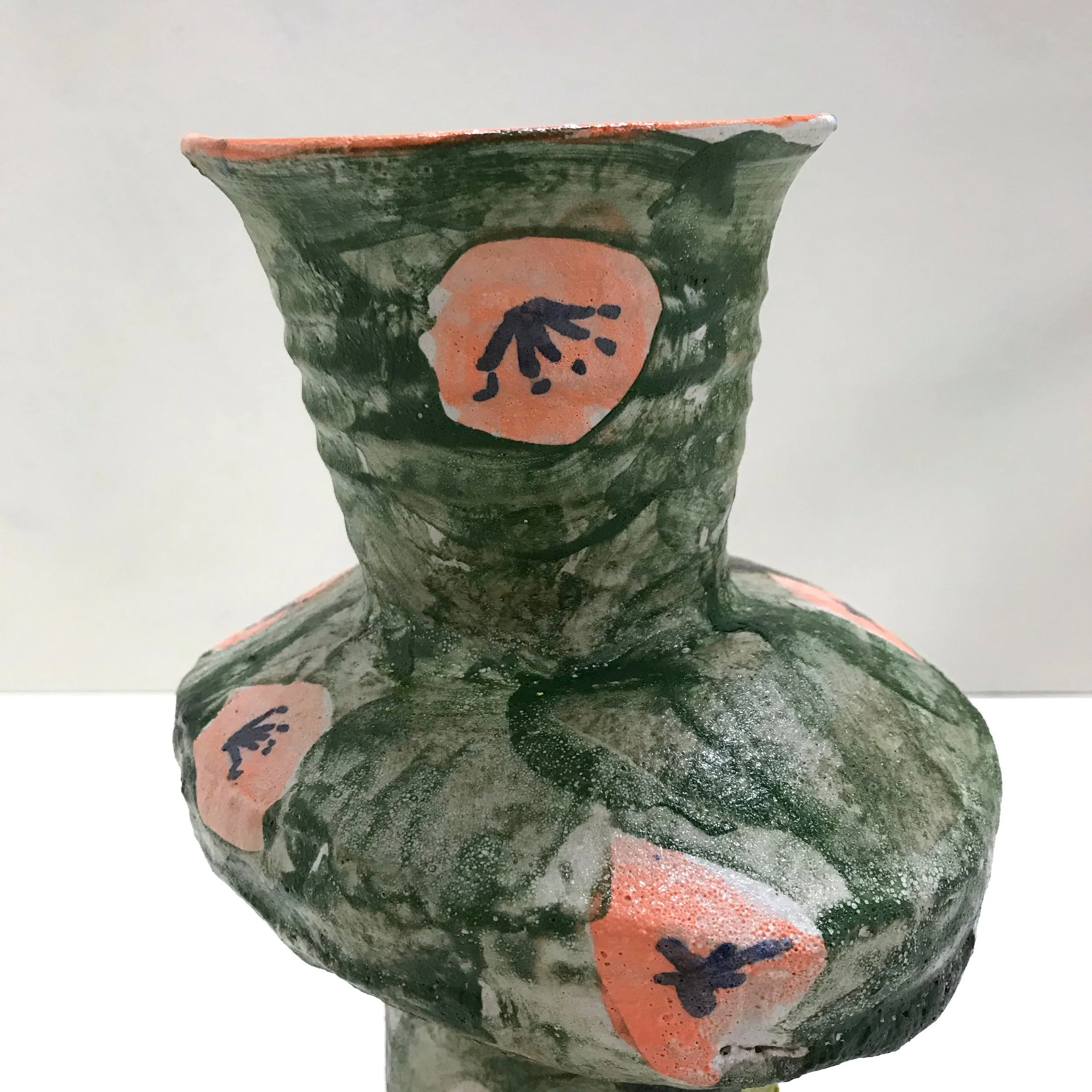 Vase With Blossom Design