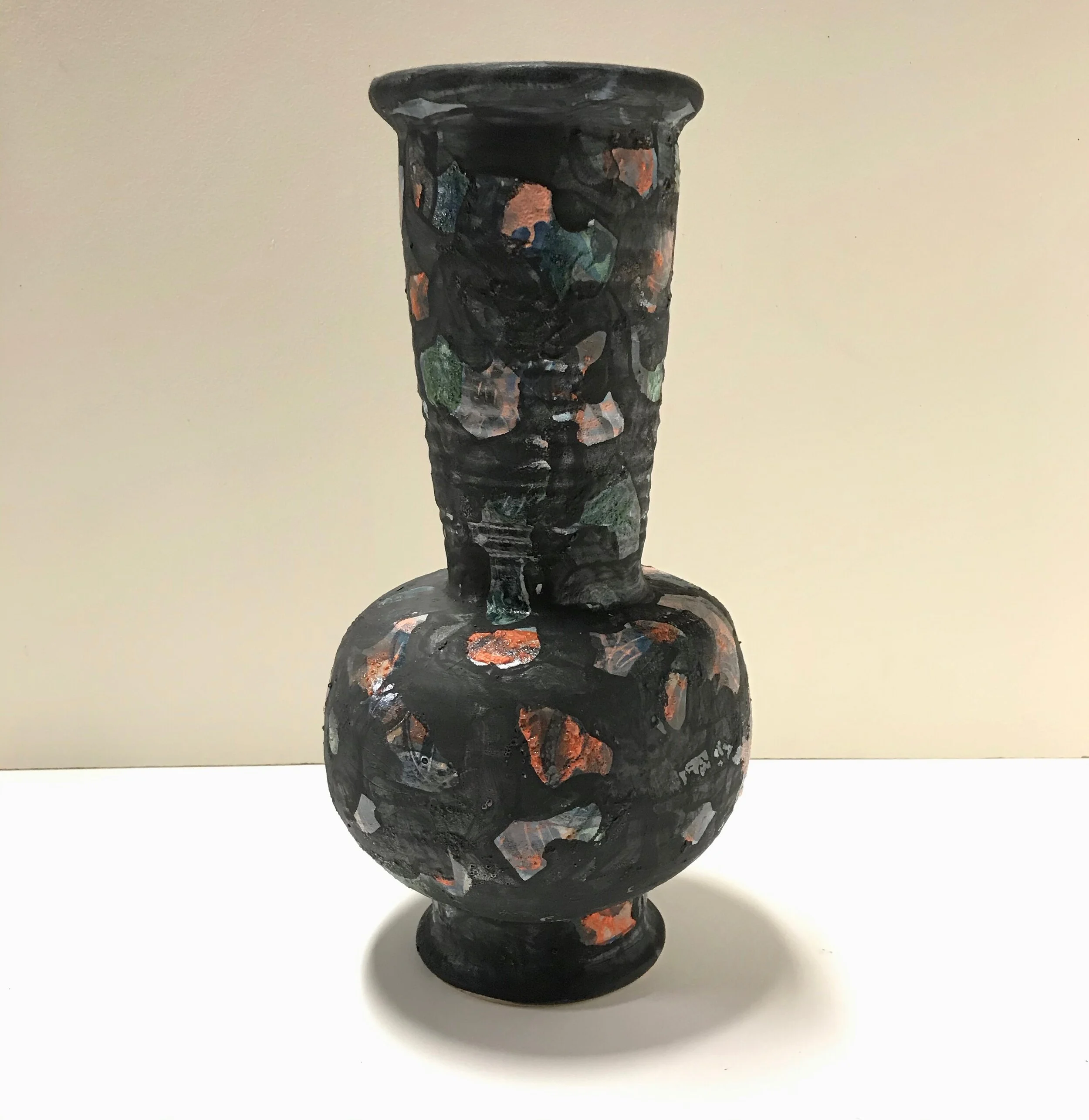 Overglaze Vase