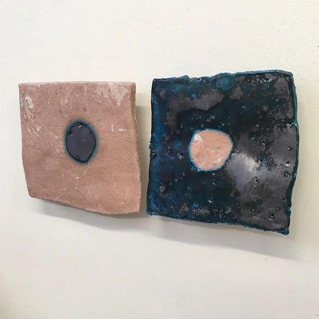 Egyptian paste tiles